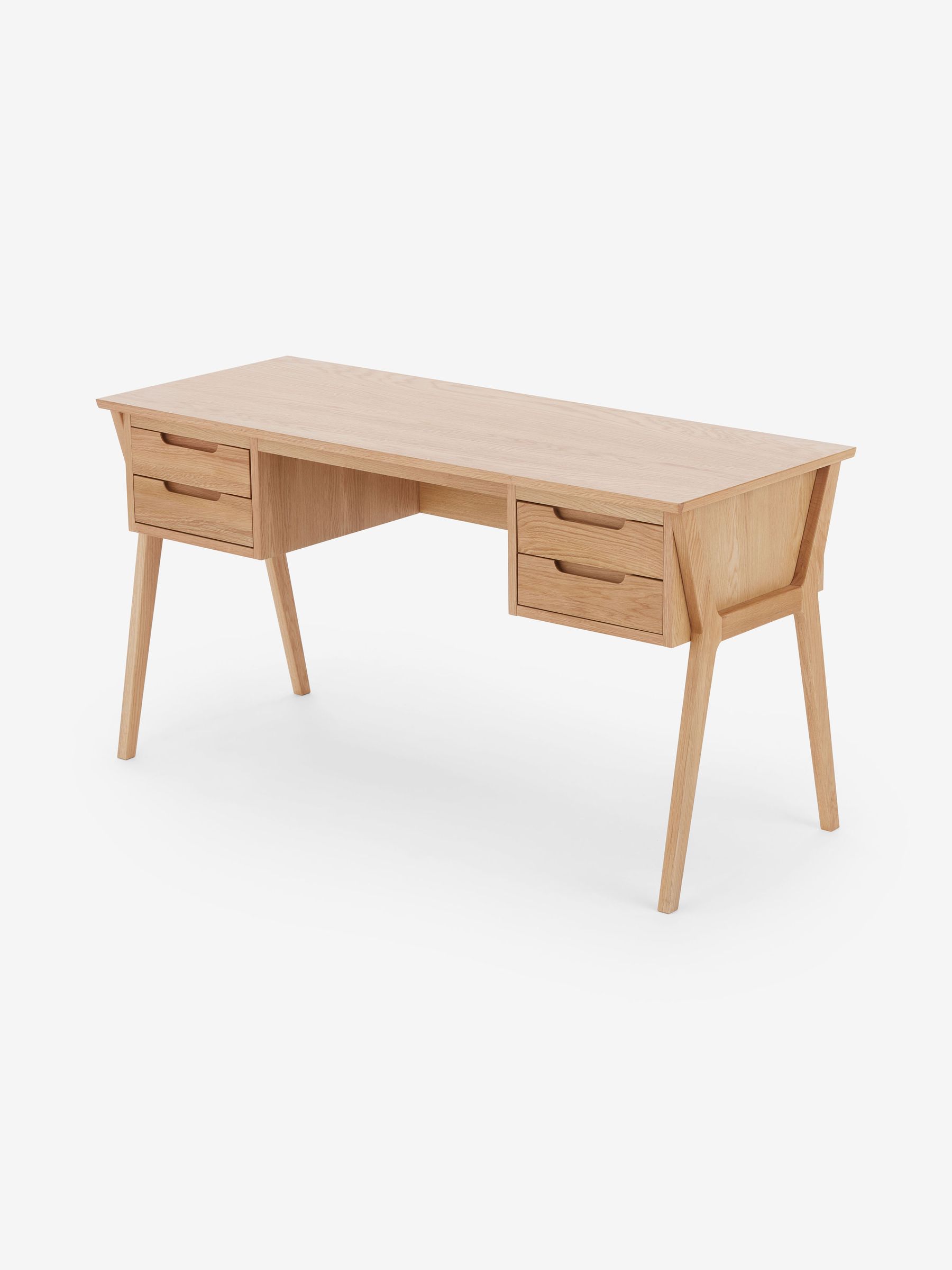 Buy Jenson Desk in Oak from the Made online shop