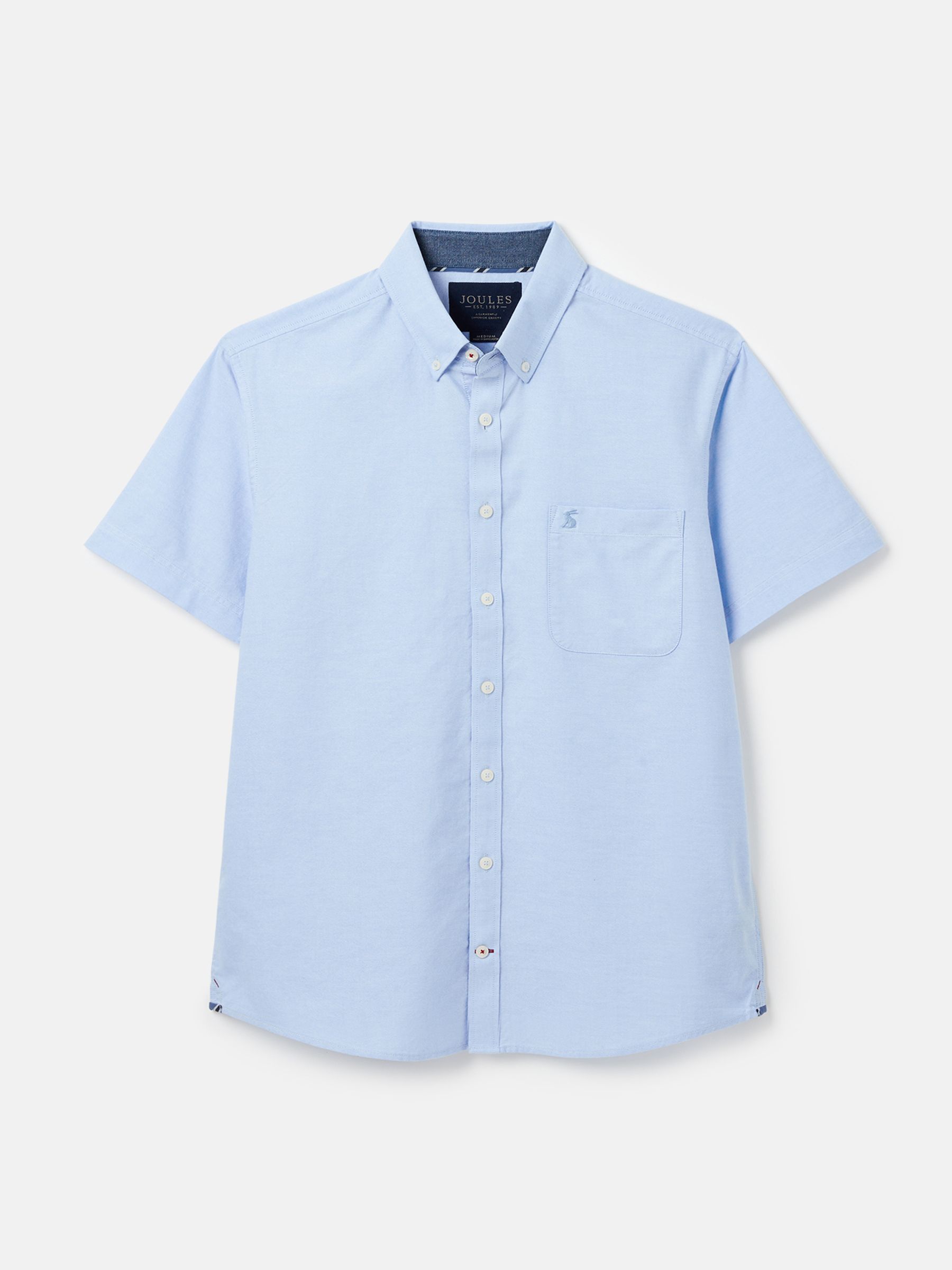 Buy Blue Short Sleeve Classic Shirt from the Joules online shop