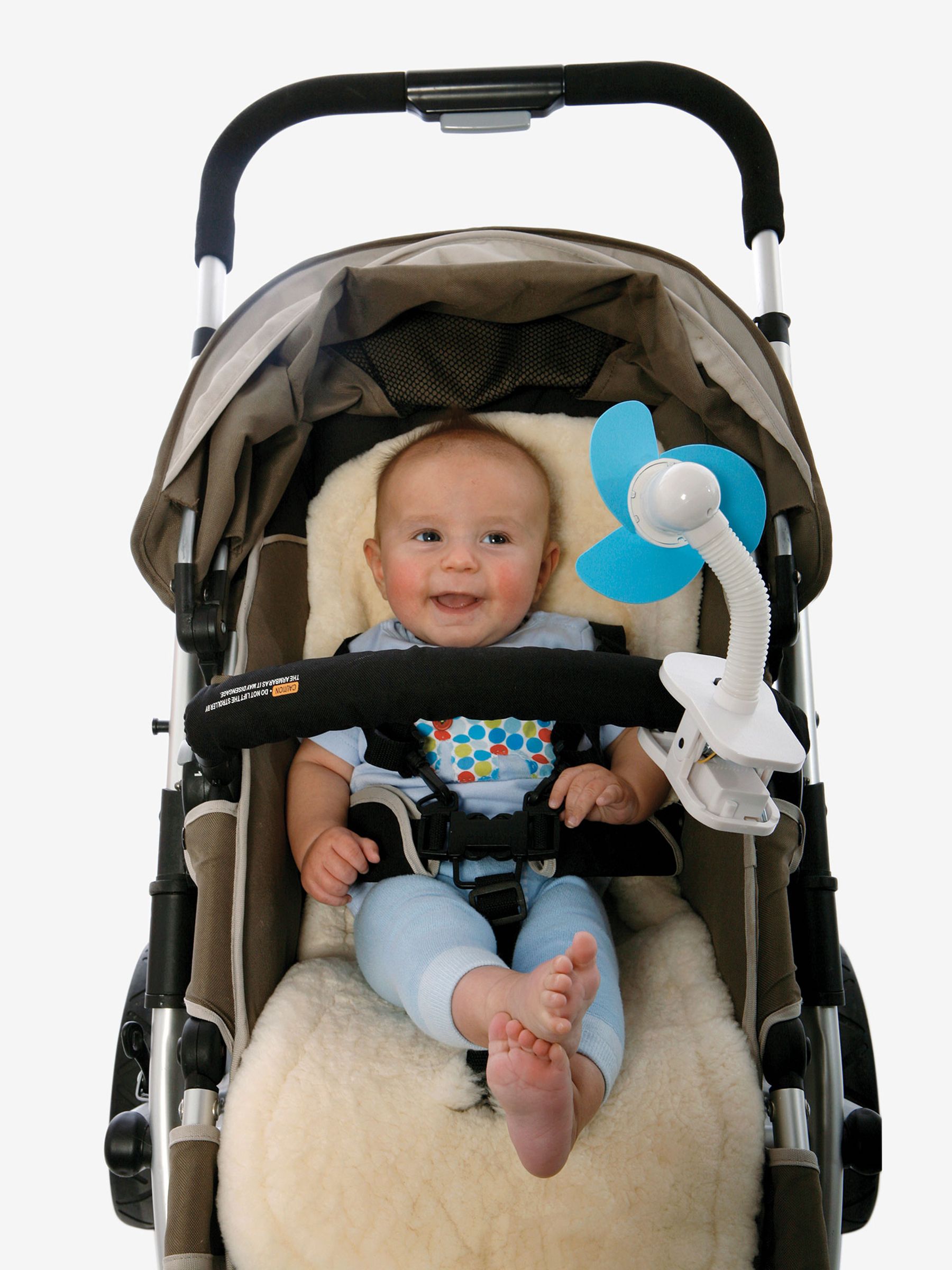 Buy Dreambaby ClipOn Stroller Fan from the JoJo Maman Bébé UK online shop