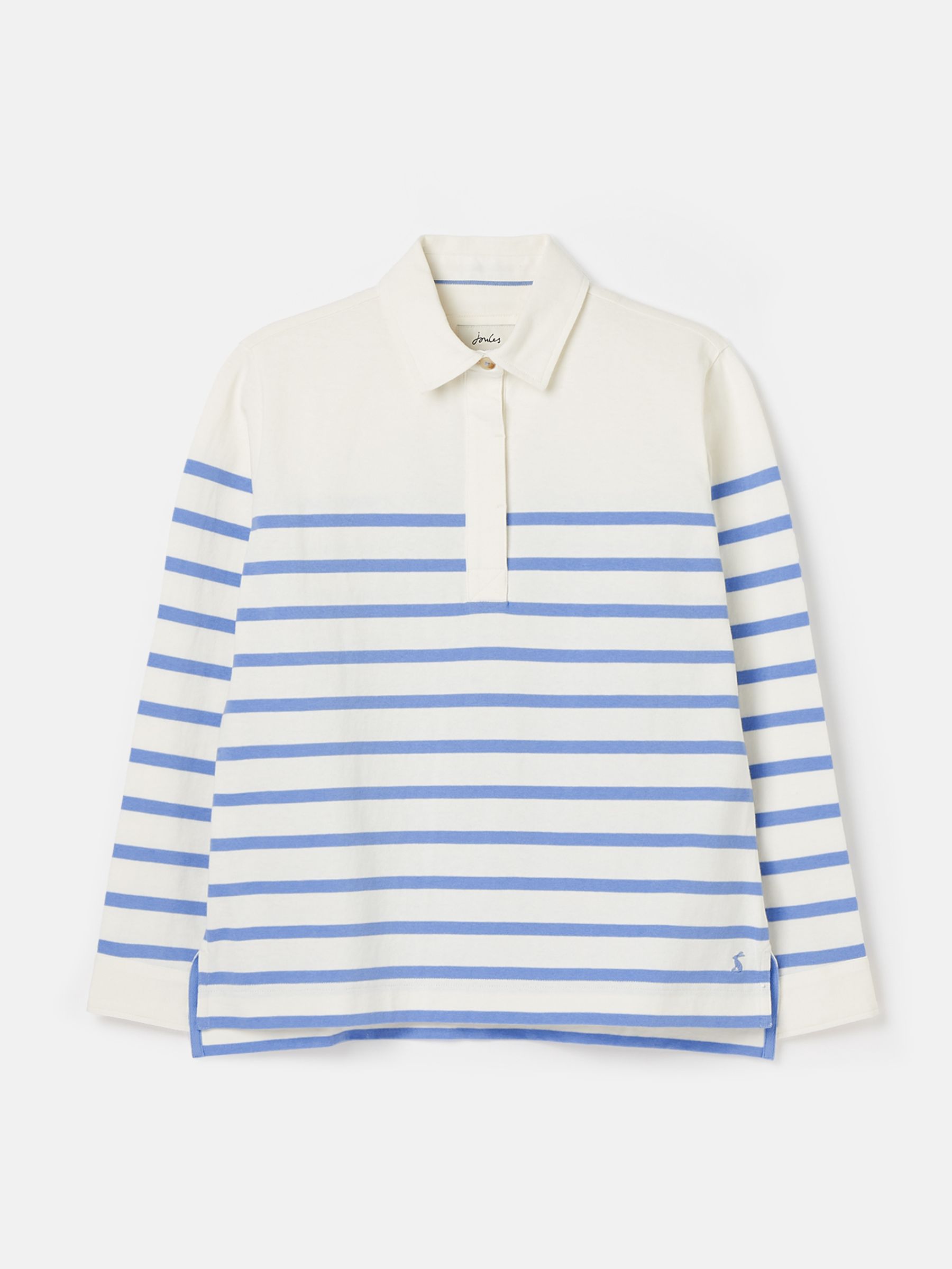 Buy Ottilie Blue Striped Deck Sweat Top from the Joules online shop