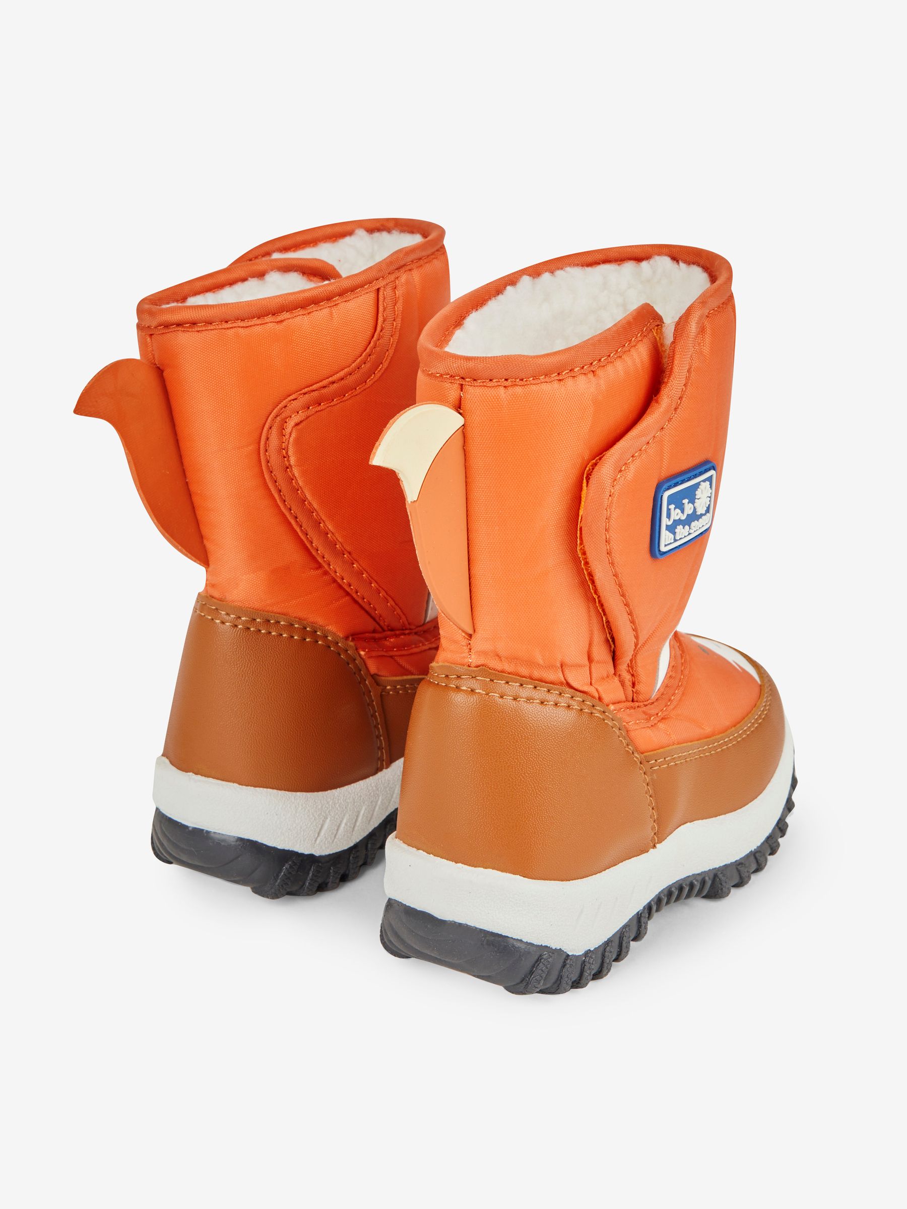 Buy Fox Snow Boots in Rust from the JoJo Maman Bébé UK online shop