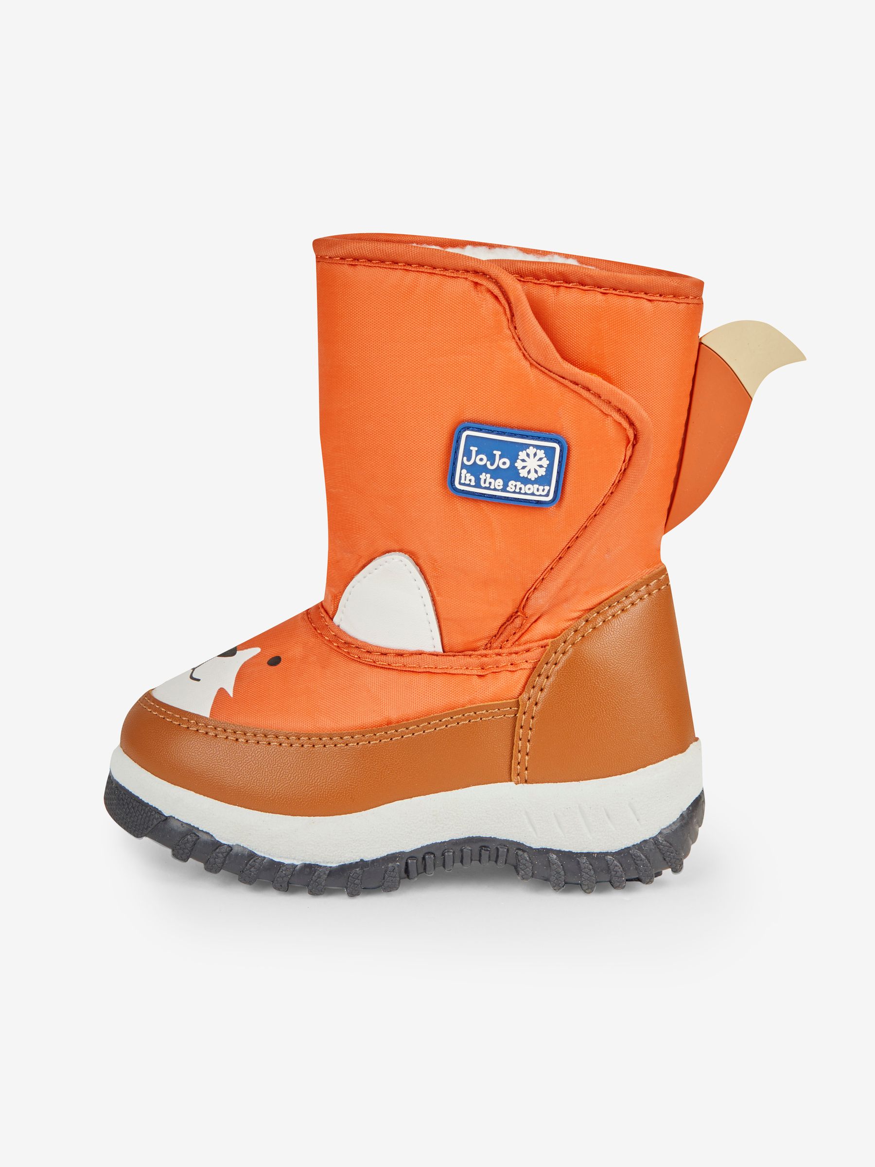 Buy Fox Snow Boots in Rust from the JoJo Maman Bébé UK online shop