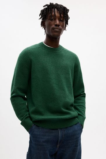 Buy Green Crewneck Jumper from the Gap online shop