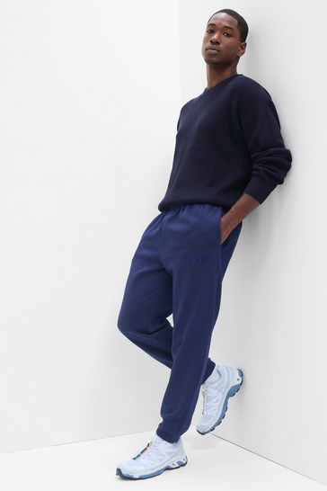 Buy Blue Oversized Ribbed Crew Neck Jumper from the Gap online shop