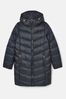 Moorsdale Navy Mid Length Showerproof Padded Coat - Image 1 of 1