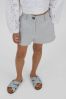 9-13 yrs Linen Loose Fit Shorts in Blue - Image 1 of 1