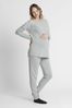 Shoulder Opening Maternity & Nursing Top in Silver - Image 1 of 1