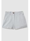 13-14 yrs Linen Loose Fit Shorts in Blue - Image 1 of 1