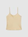 Silk Cami Top in Gold - Image 1 of 1
