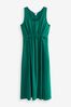 Athleta Green Echo Sleeveless Midi Dress - Image 1 of 1