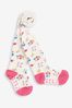 Cream Floral Cotton Rich Tights - Image 1 of 1