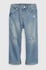 Light Wash Blue Organic Cotton '90s Loose Jeans - Image 1 of 1