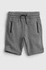 Grey Pull On Zip Pocket Jogger Shorts - Image 1 of 1