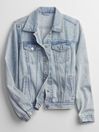 Light Blue Icon Denim Jacket - Image 1 of 1