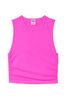 Pink Berry Ruched Side Crop Tank - Image 1 of 1