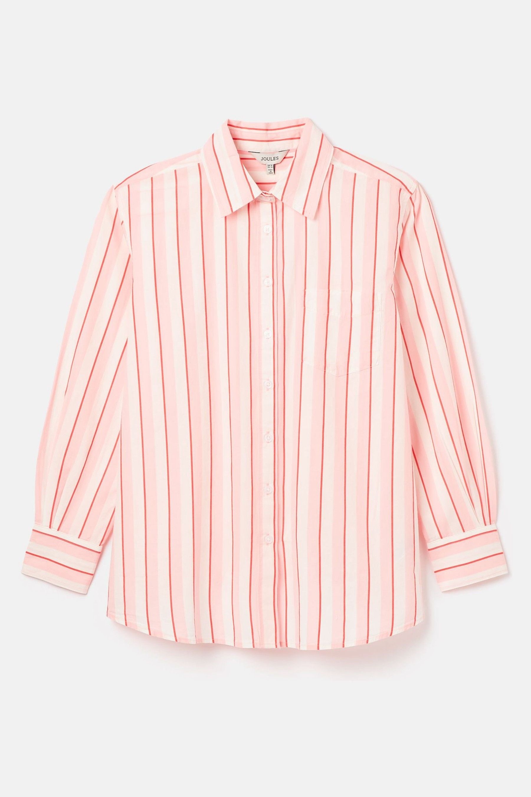 Amilla Pink/White Cotton Shirt - Image 1 of 1