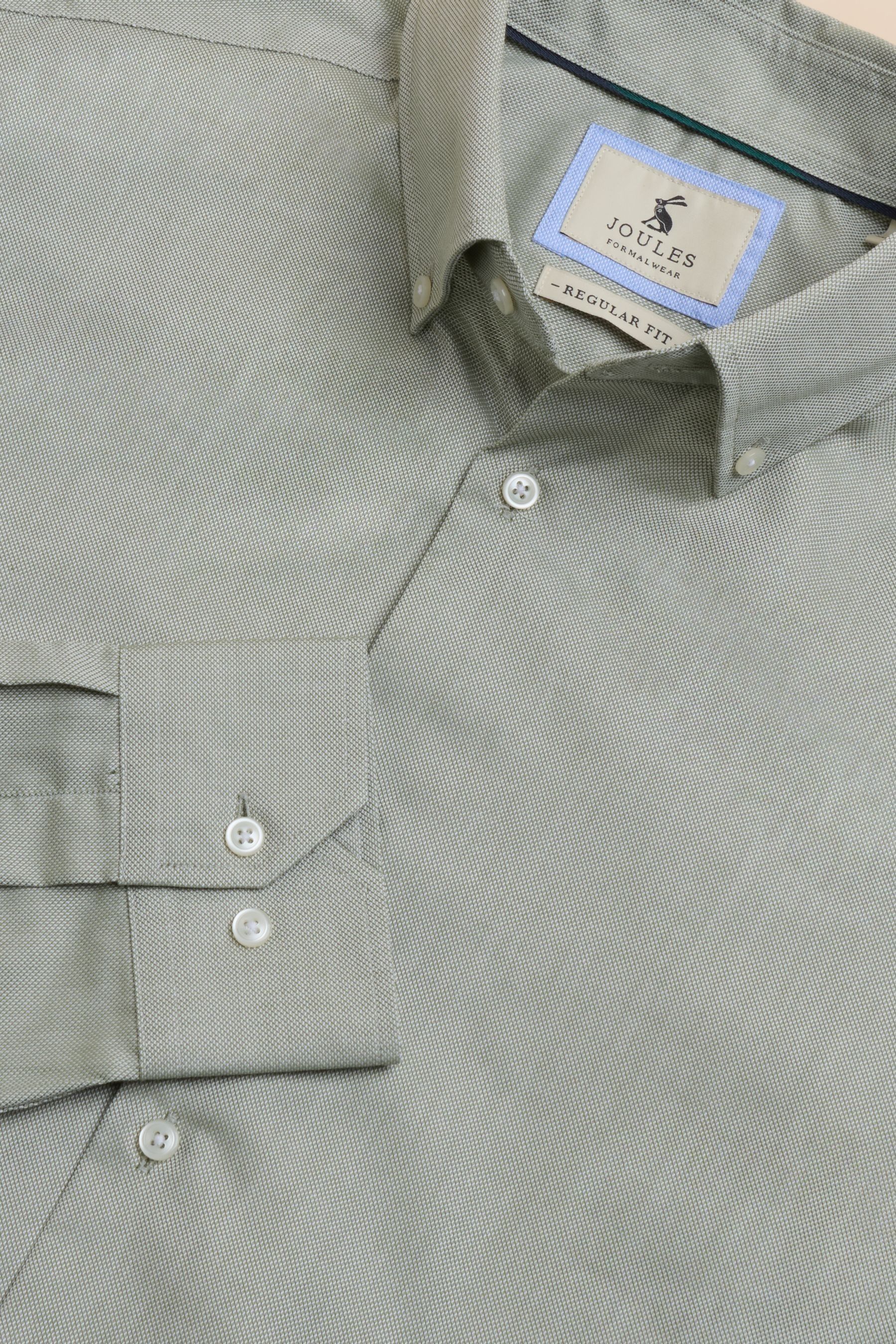 Green Slim Fit Oxford Shirt - Image 1 of 1