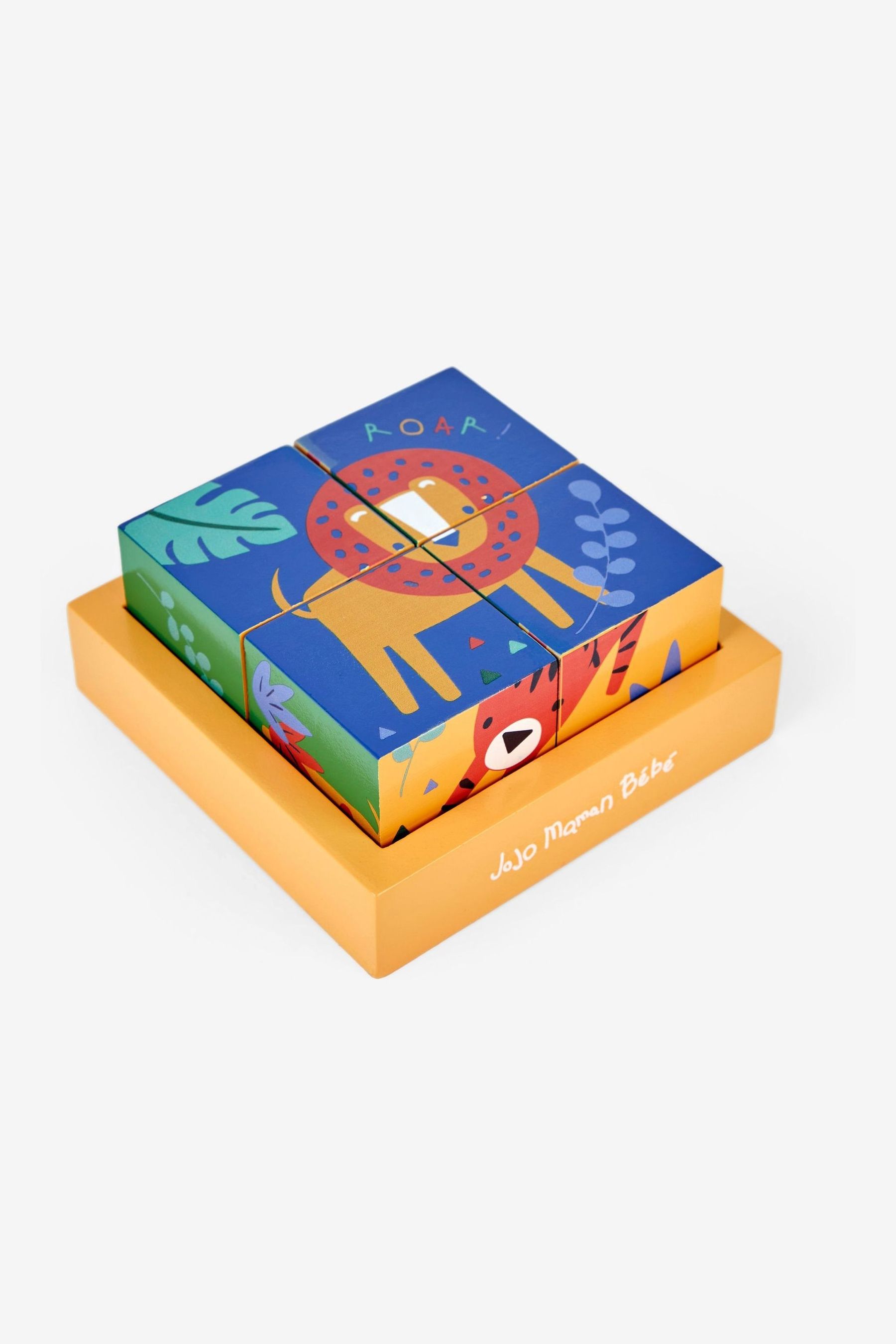 Wooden Safari Block Puzzle - Image 1 of 1