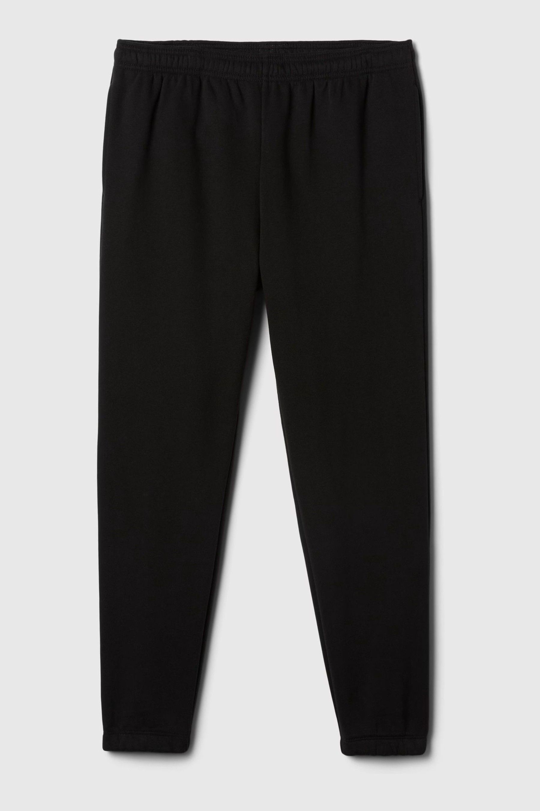 Black Vintage Soft Fleece-Lined Joggers - Image 1 of 1