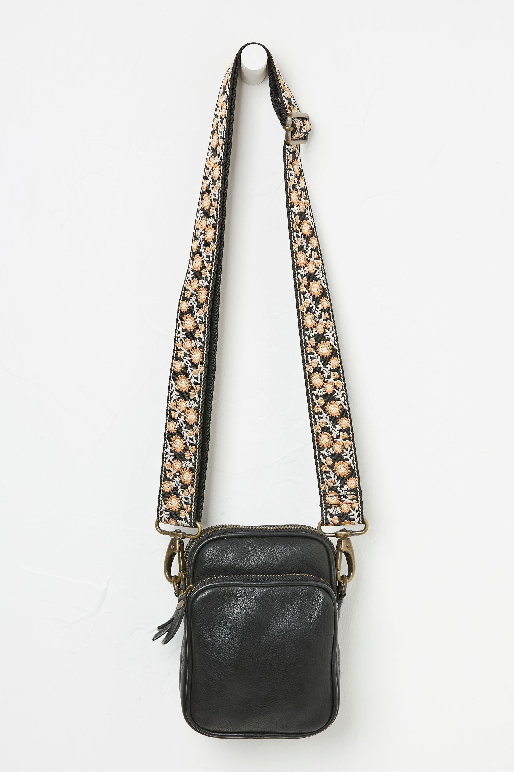 Black Large Phone Bag - Image 1 of 1
