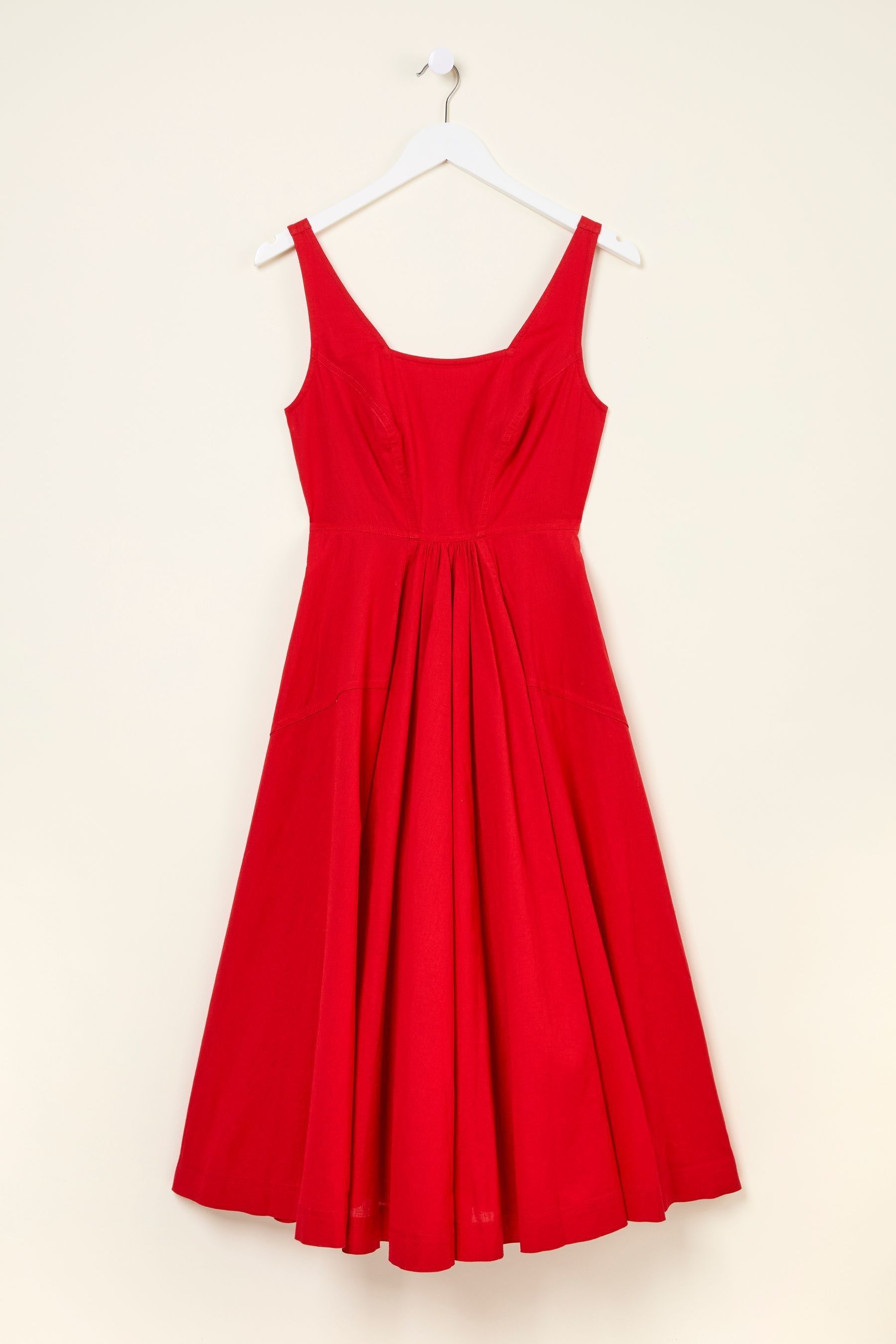 Maria Red Midi Dress - Image 1 of 1