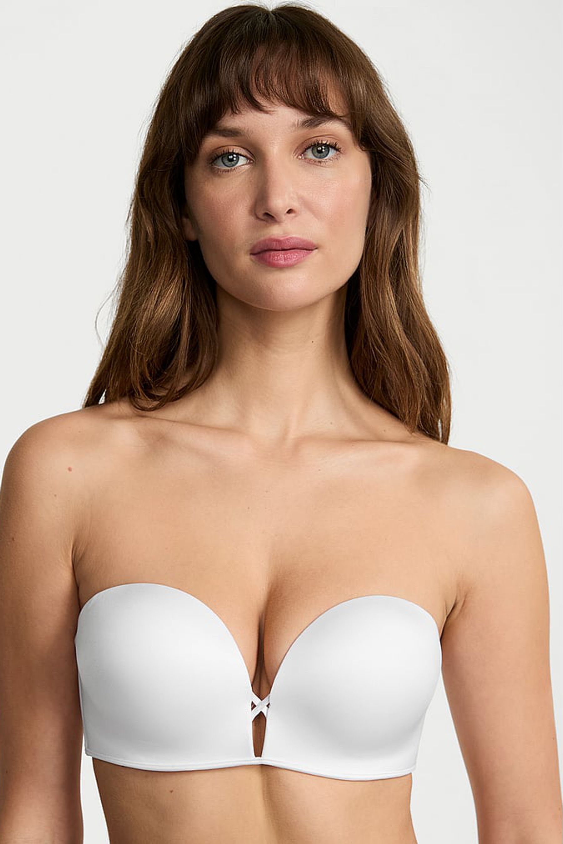 White Strapless Bombshell Bra - Image 1 of 1
