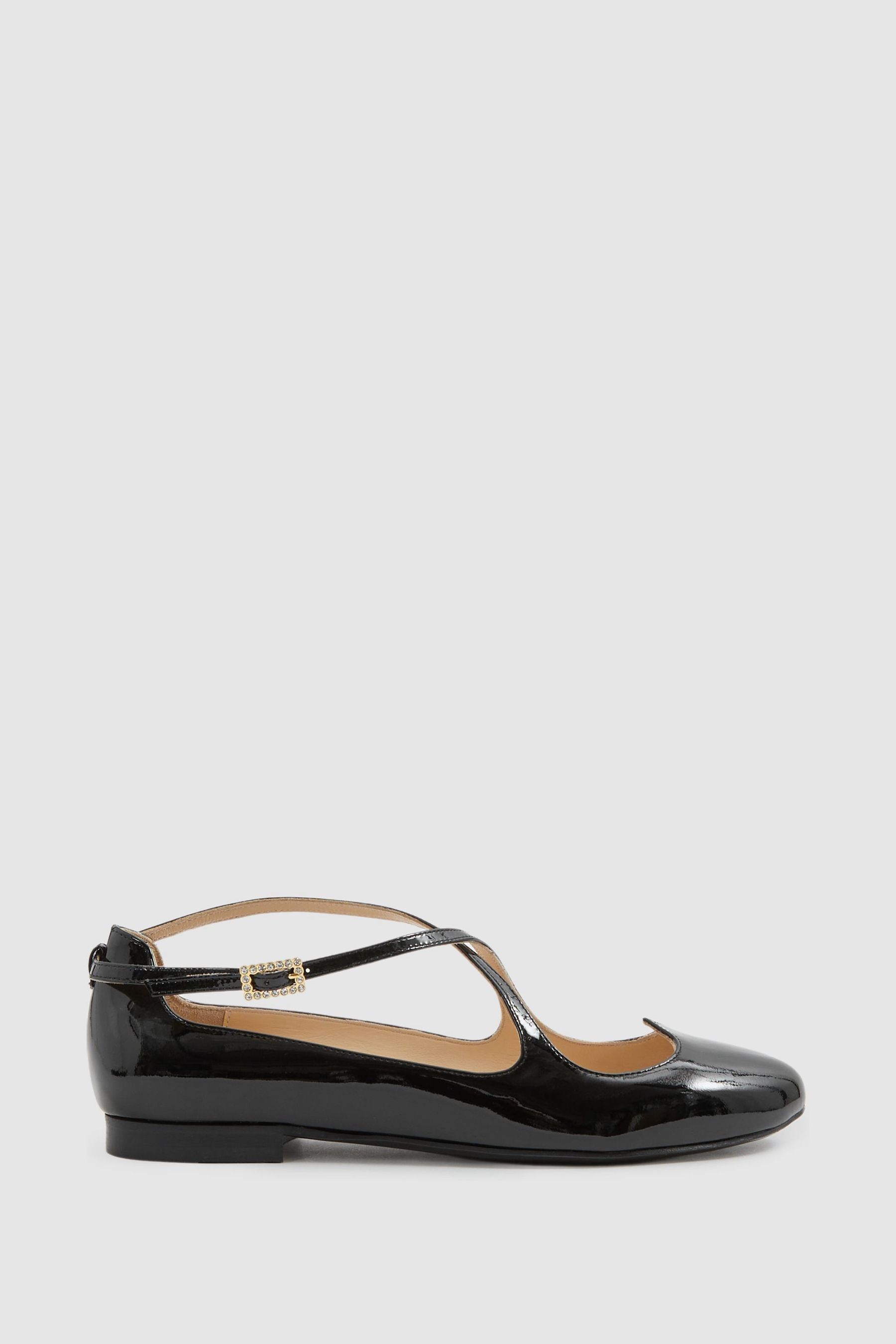 Camilla Elphick Lover Flats in Black - Image 1 of 1