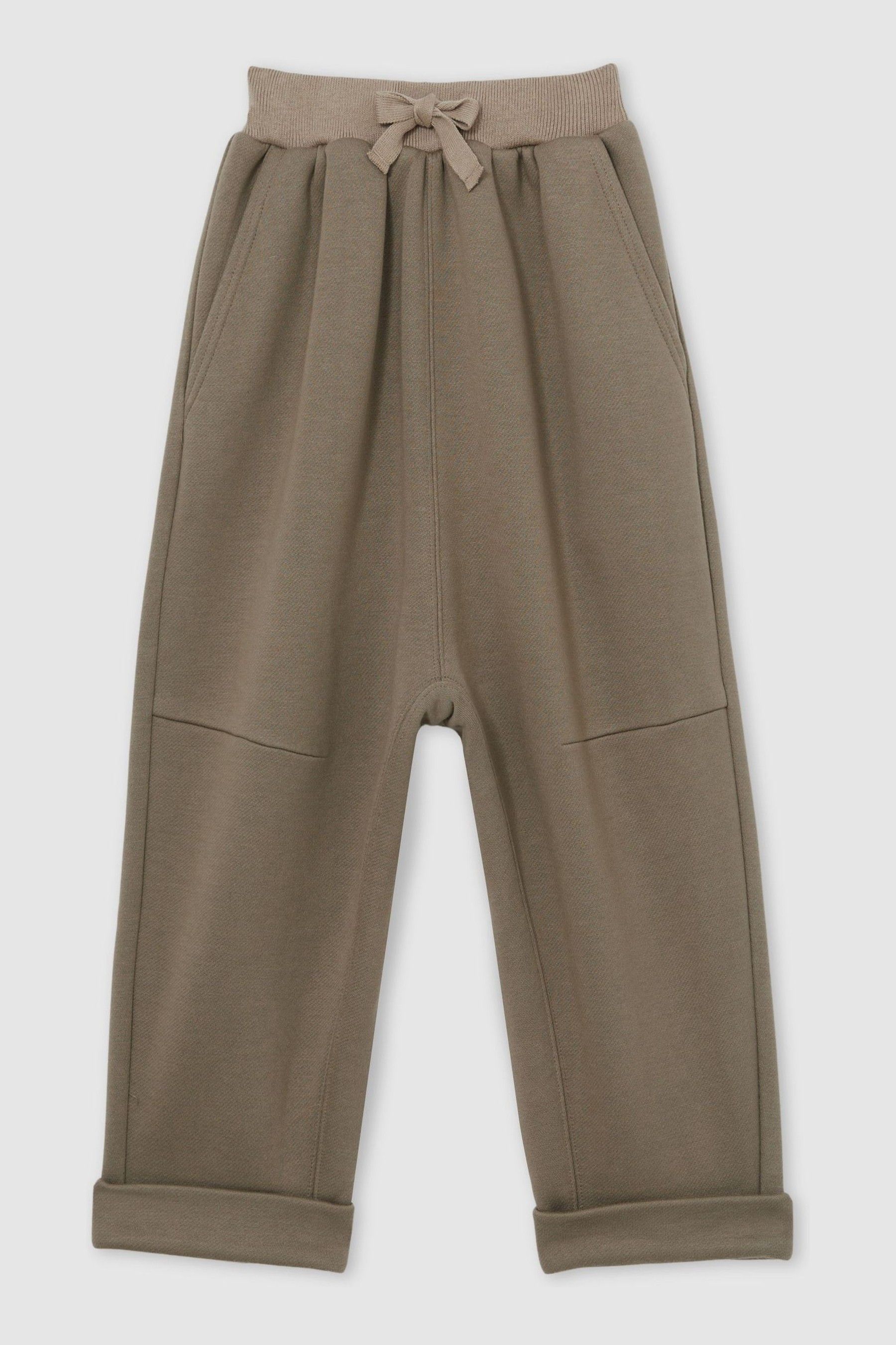 9-13 yrs Reiss | Les 100 Ciels Jersey Joggers in Mink - Image 1 of 1