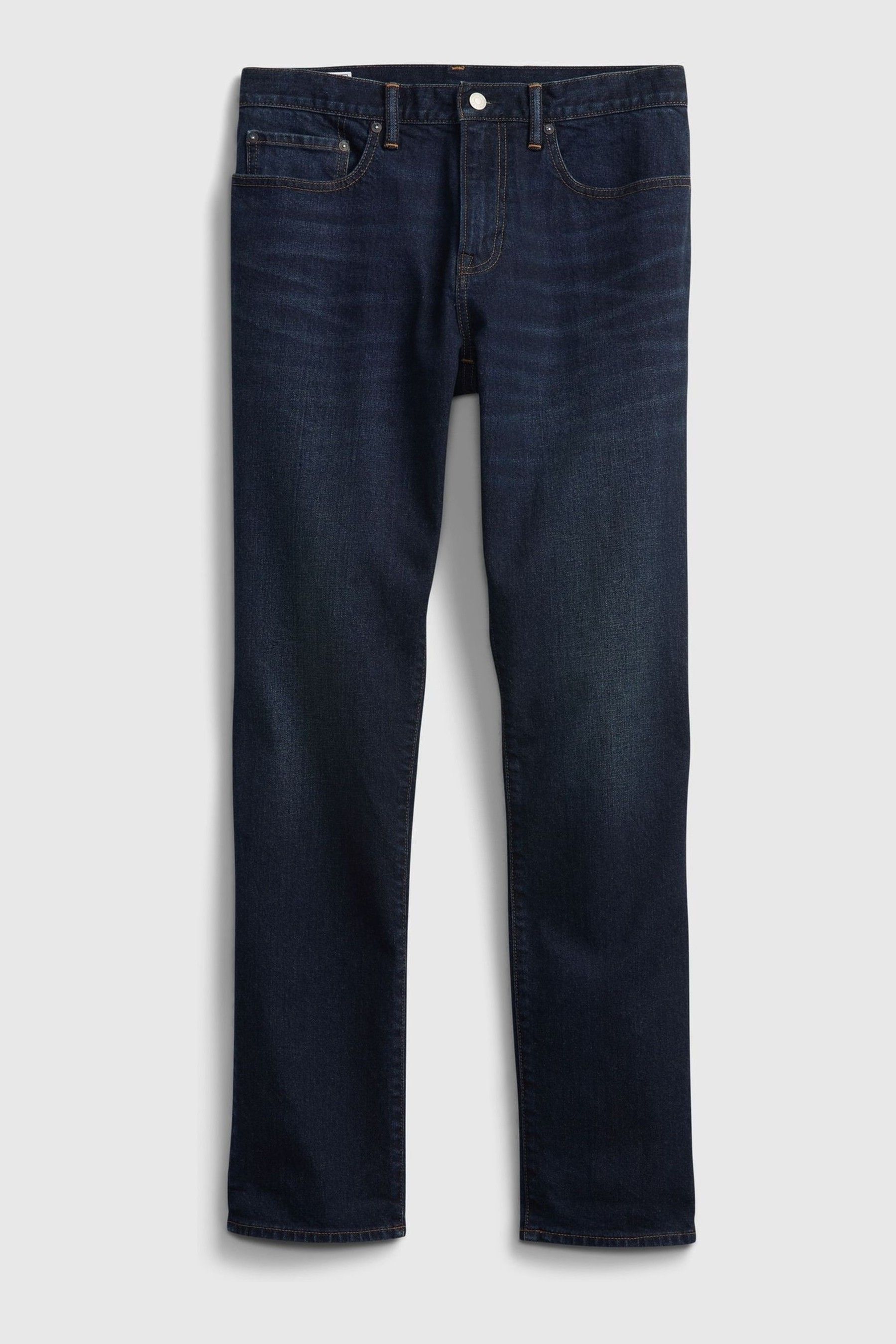Dark Wash Blue Slim Fit Comfort Stretch Soft Jeans - Image 1 of 1