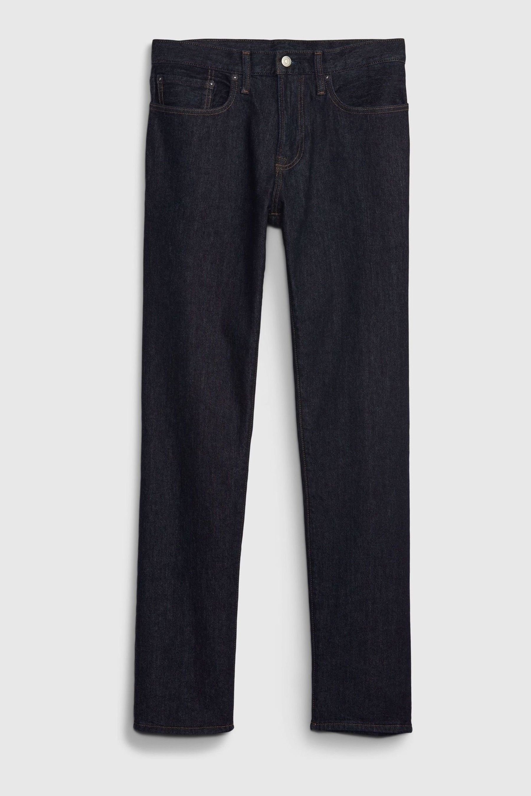 Dark Indigo Blue Slim Fit Comfort Stretch Soft Jeans - Image 1 of 1