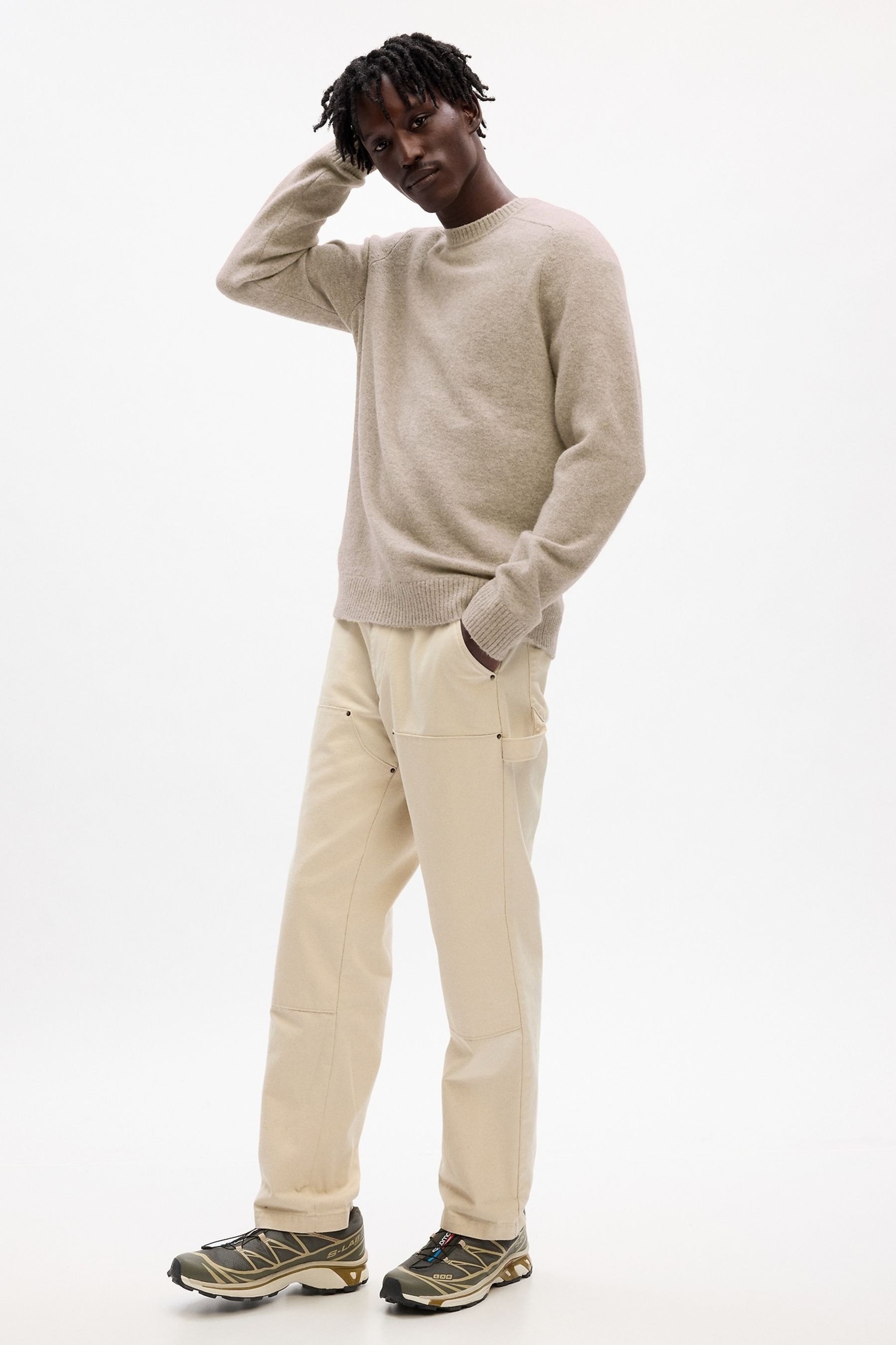 Buy Beige Crewneck Jumper from the Gap online shop
