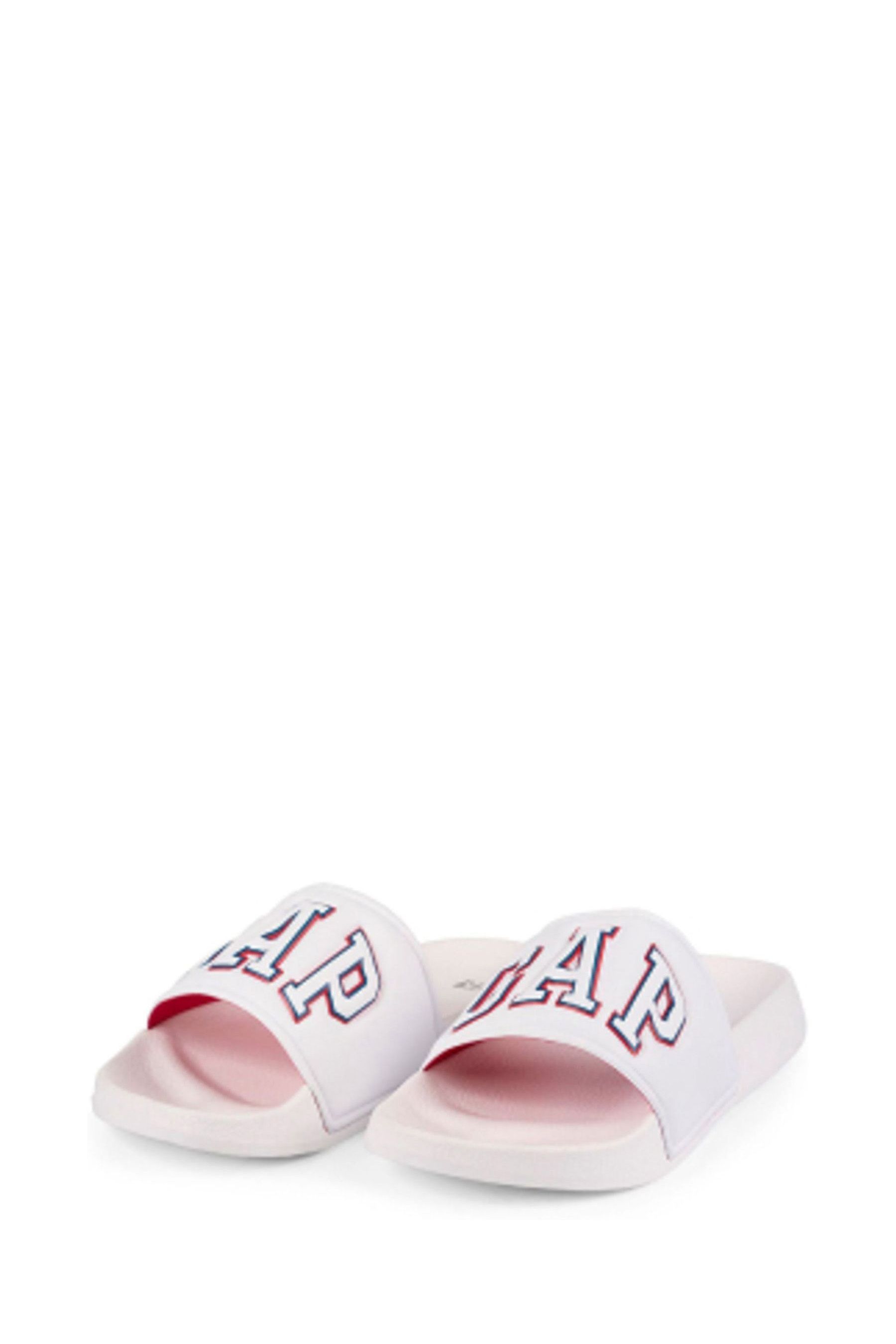 White Austin Logo Sliders - Image 1 of 1
