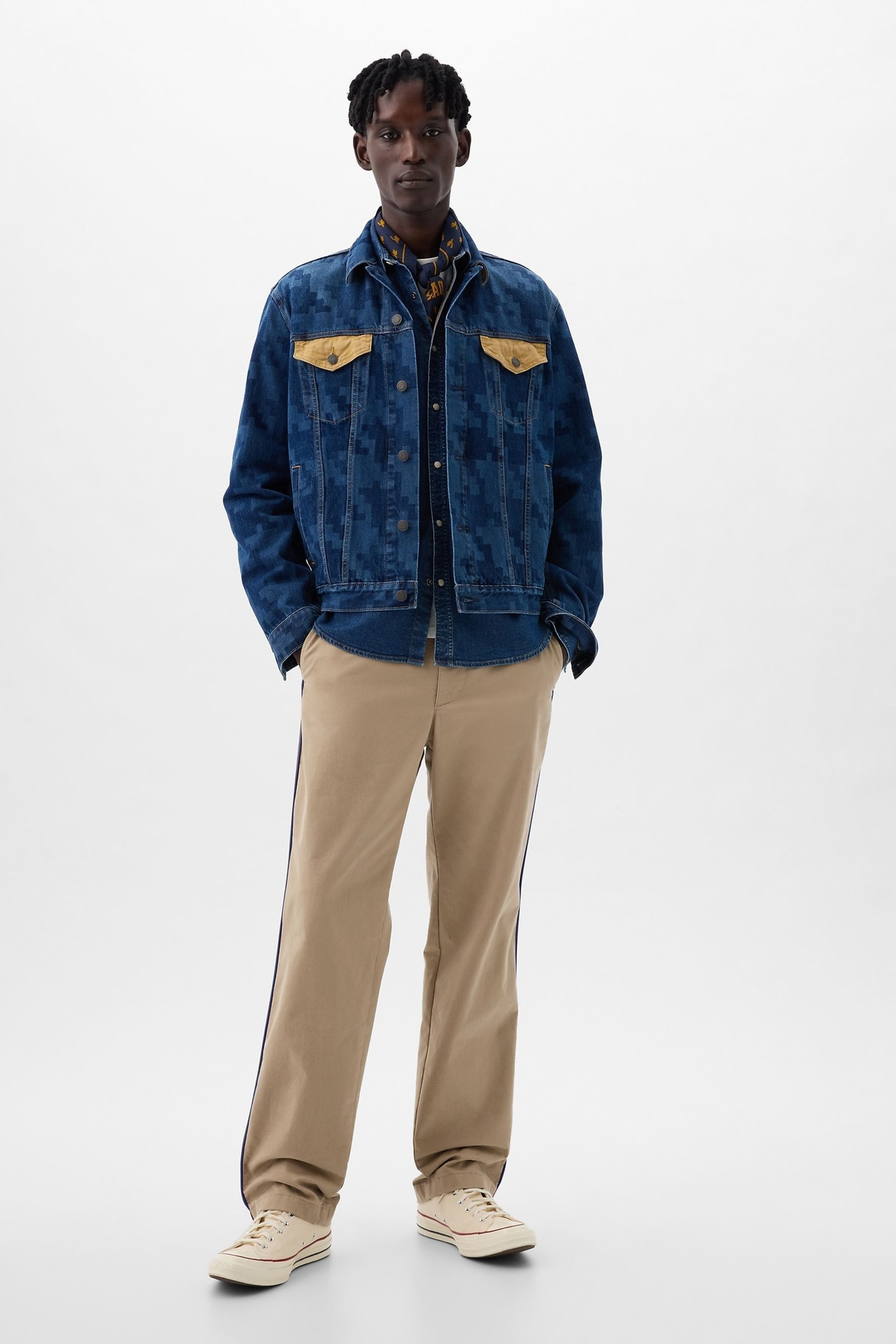 Buy Beige Dapper Dan '90s Loose Chinos from the Gap online shop