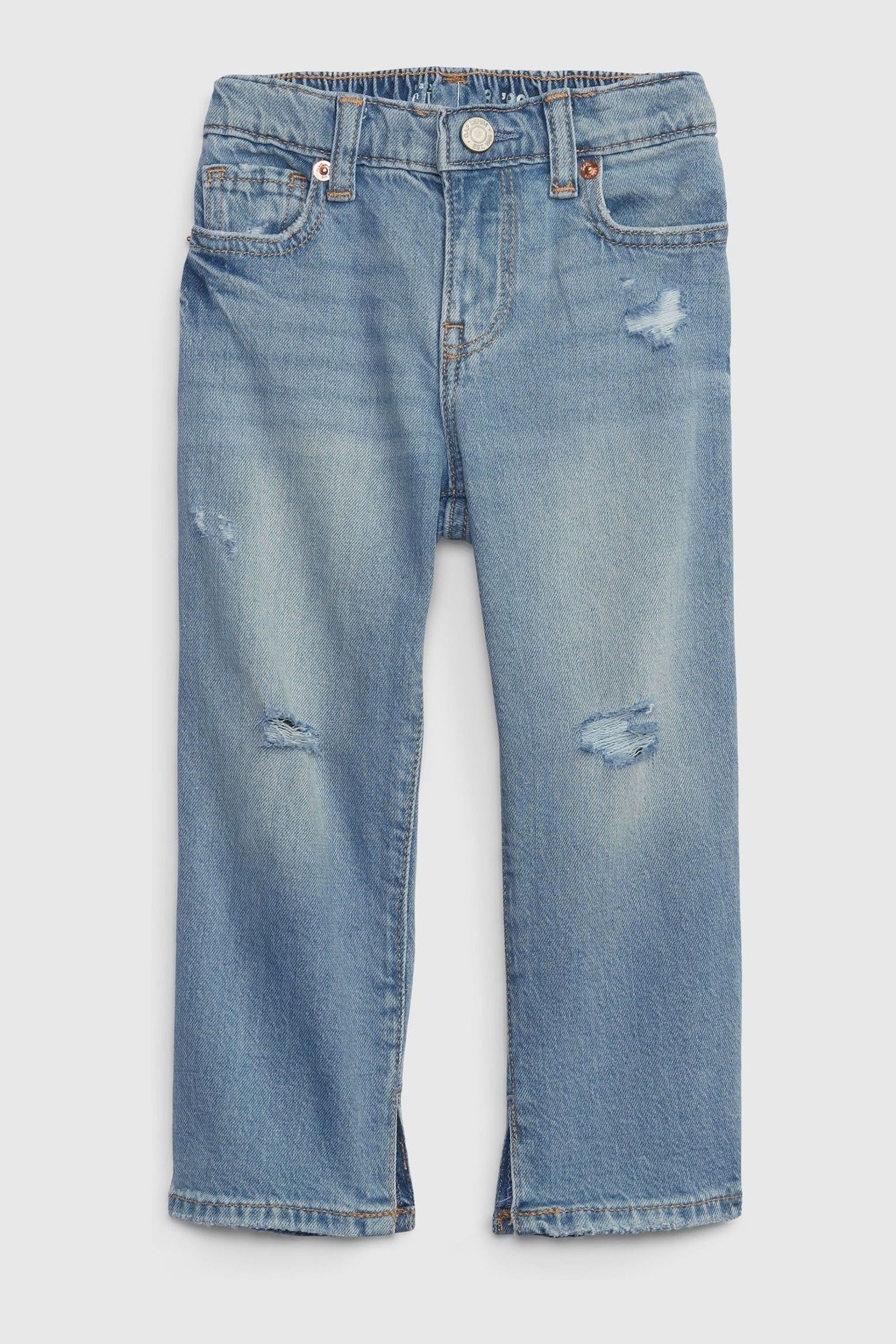 Light Wash Blue Organic Cotton '90s Loose Jeans - Image 1 of 1