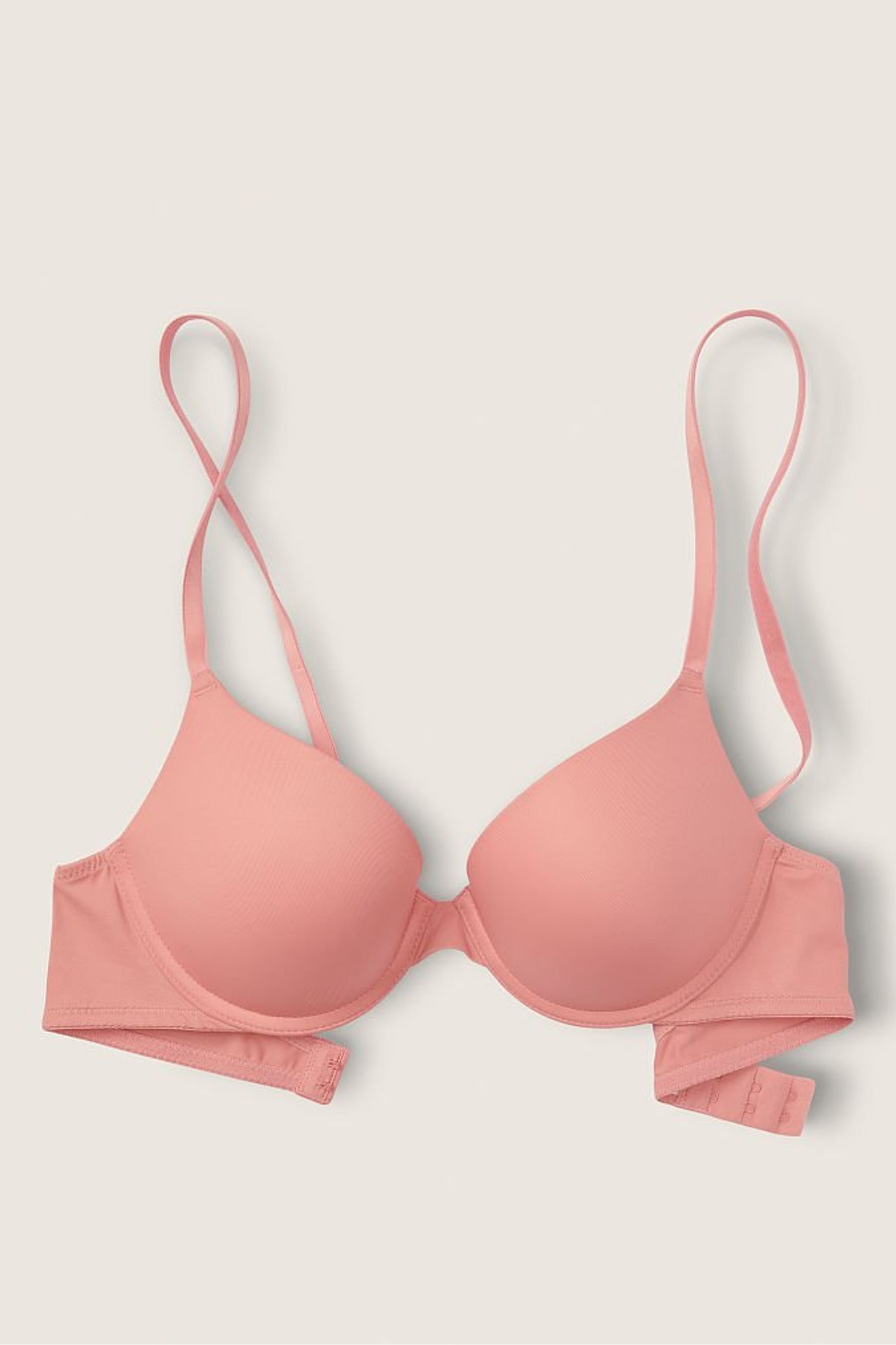 French Rose Pink Smooth Push Up Bra - Image 1 of 1