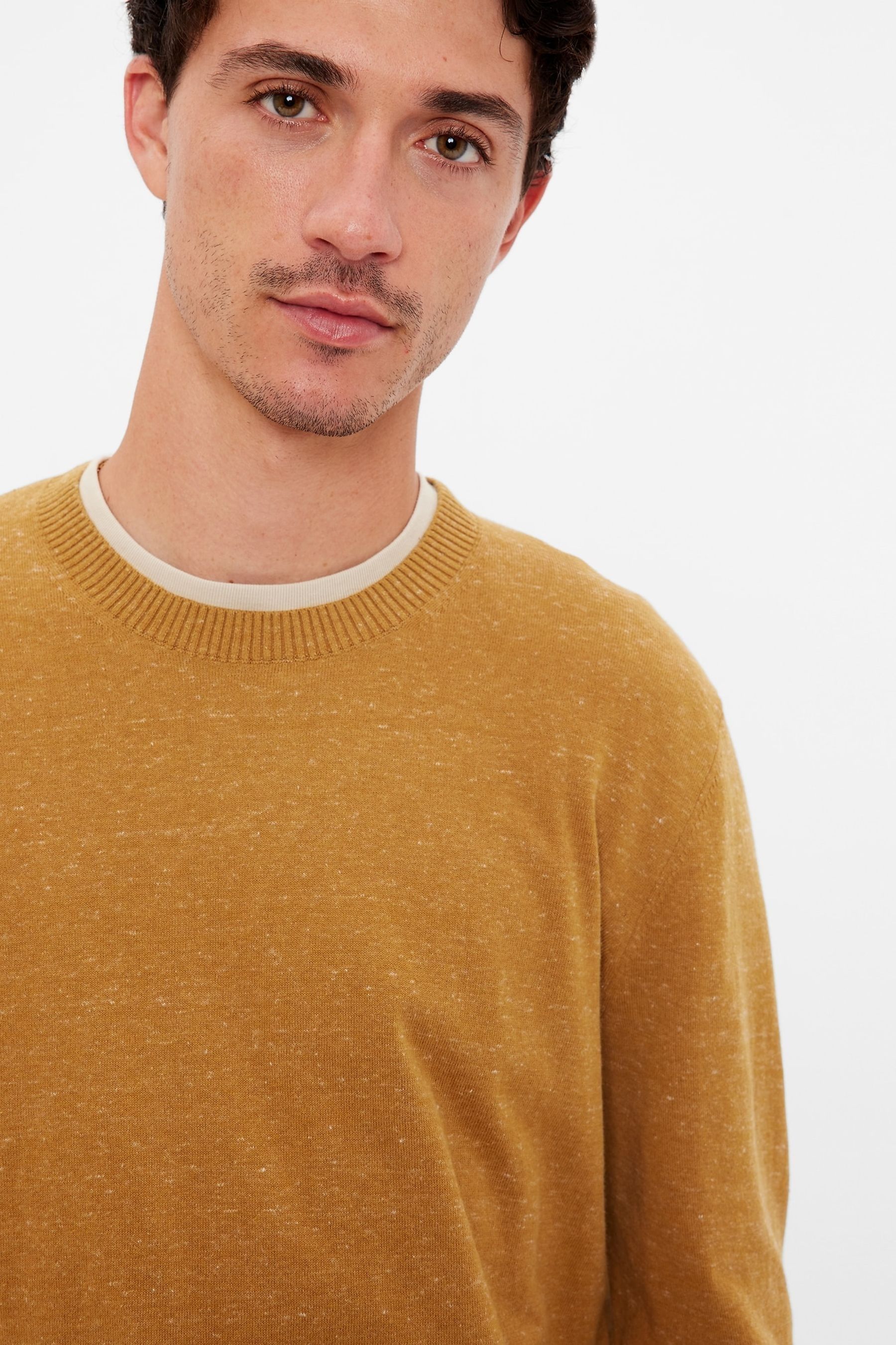 Buy Yellow Core Cotton Lightweight Jumper from the Gap online shop