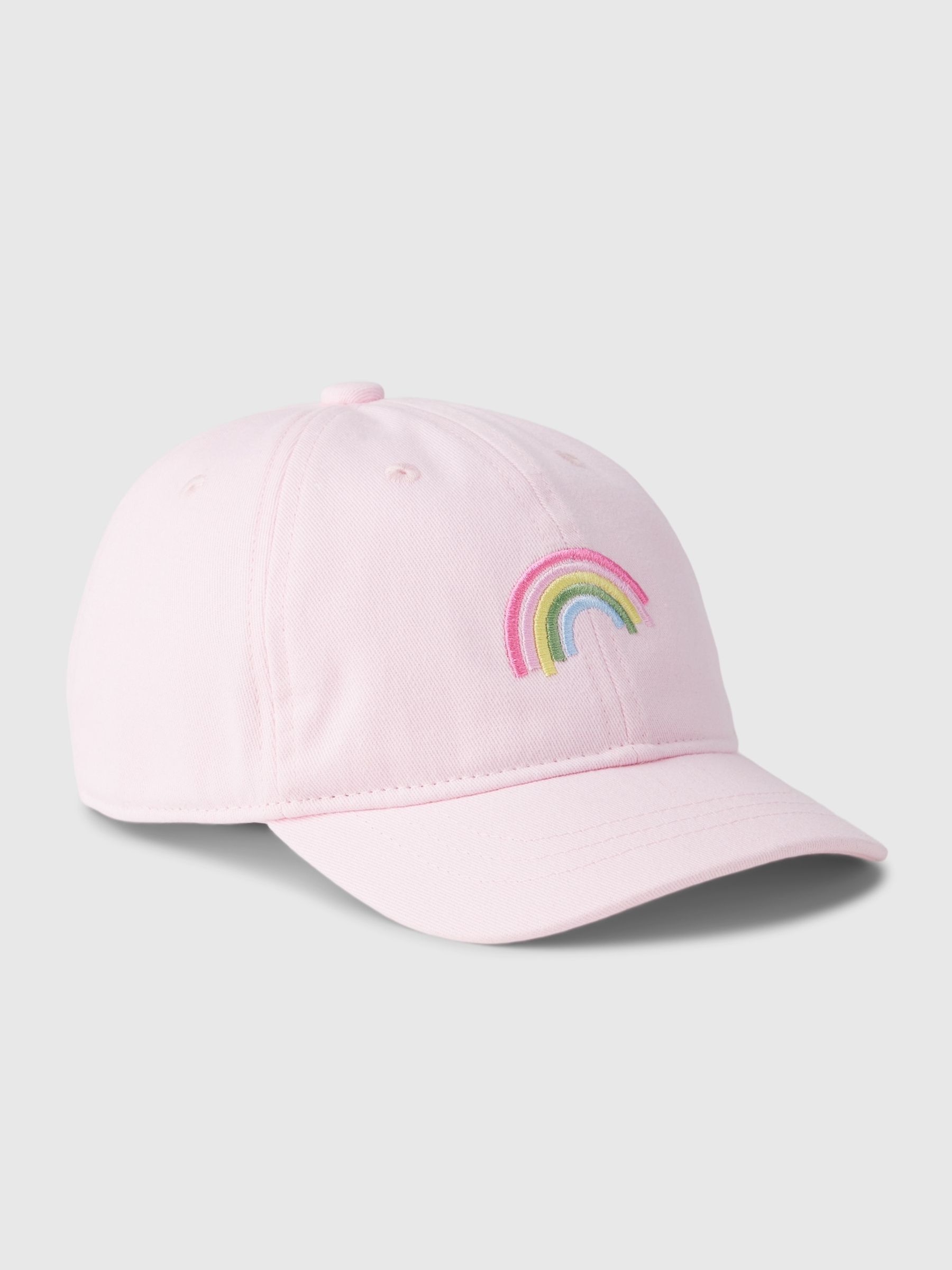 Pink Baby Graphic Print Baseball Hat