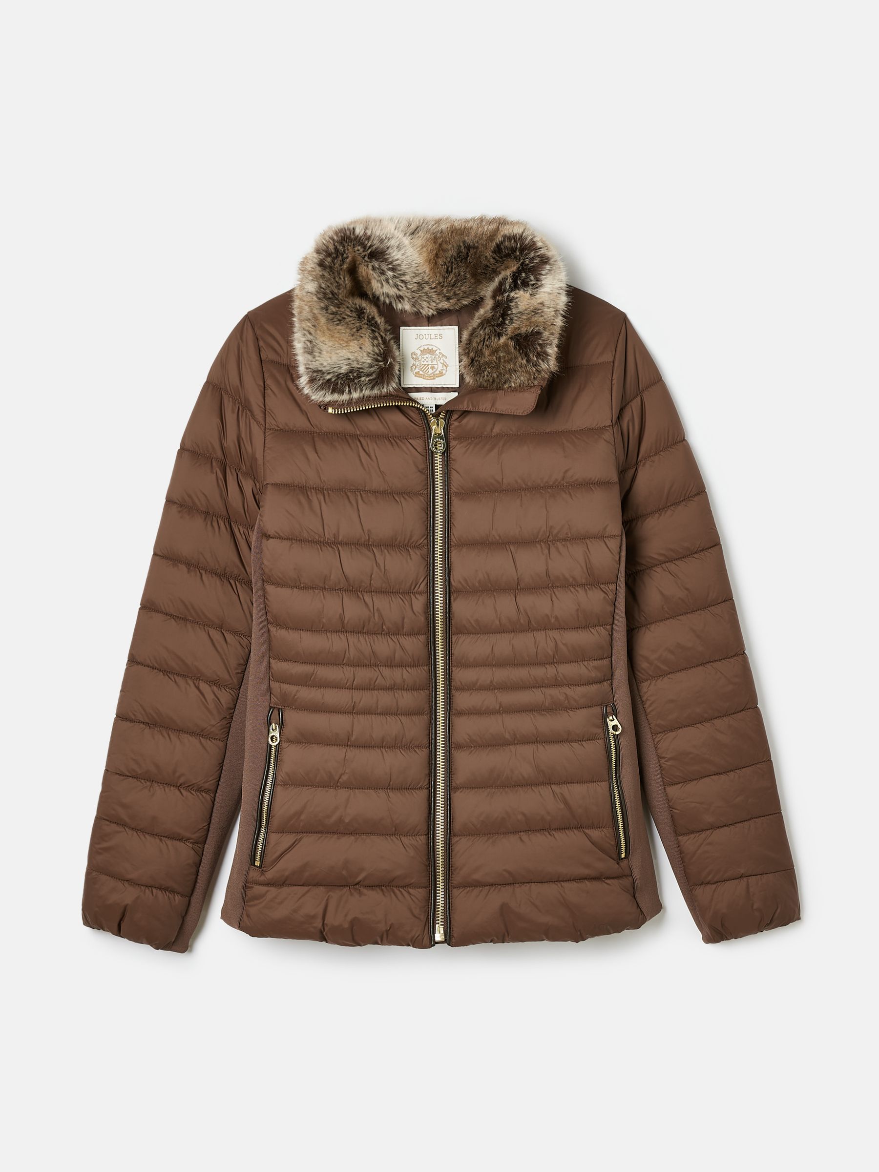 Joules Ladies Gosway sellers Chevron Quilted