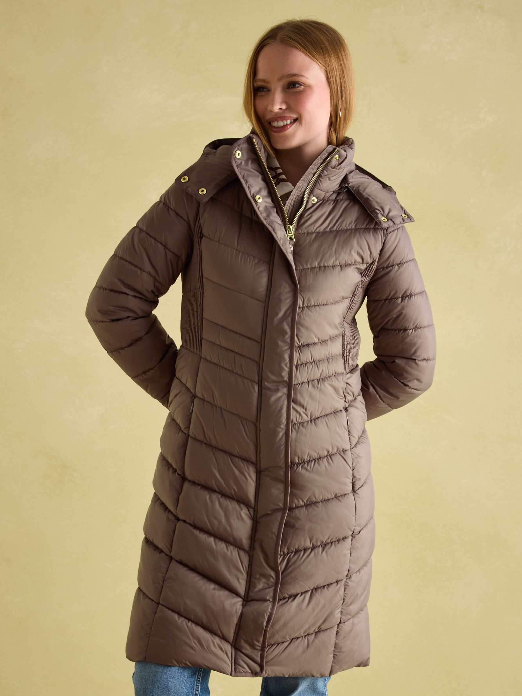 Longline padded coat clearance
