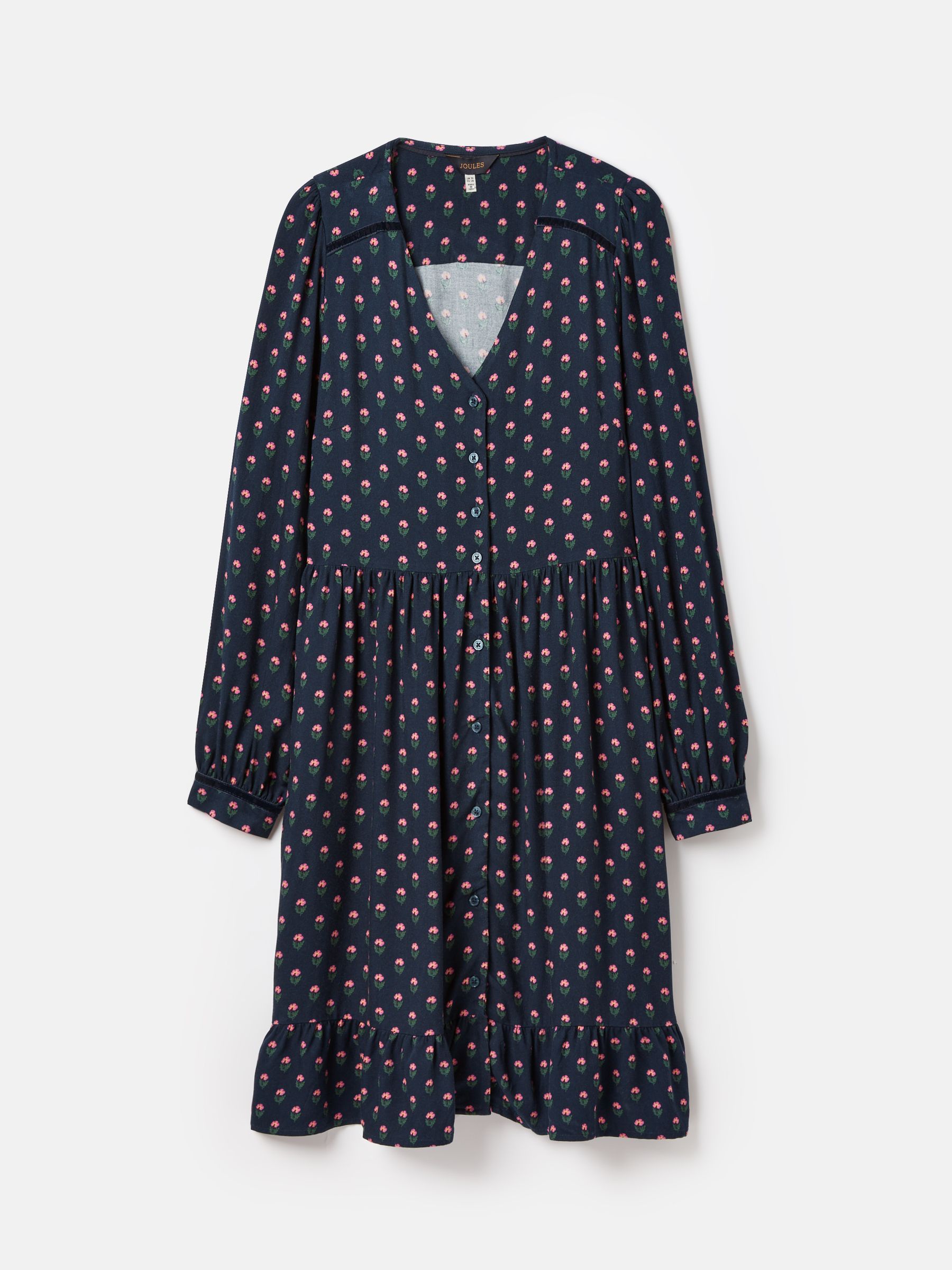 Joules peplum top shop