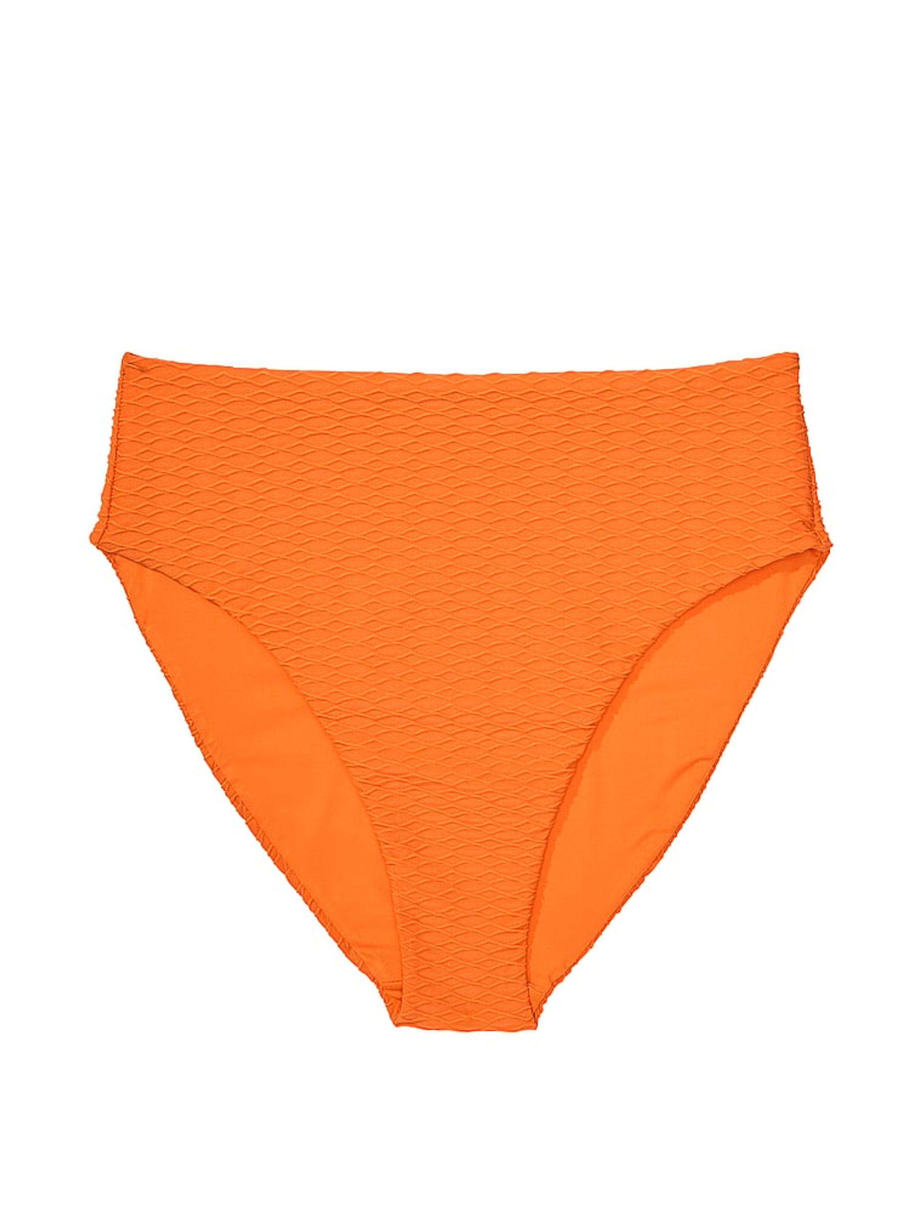 Orange high waisted swim bottoms new arrivals