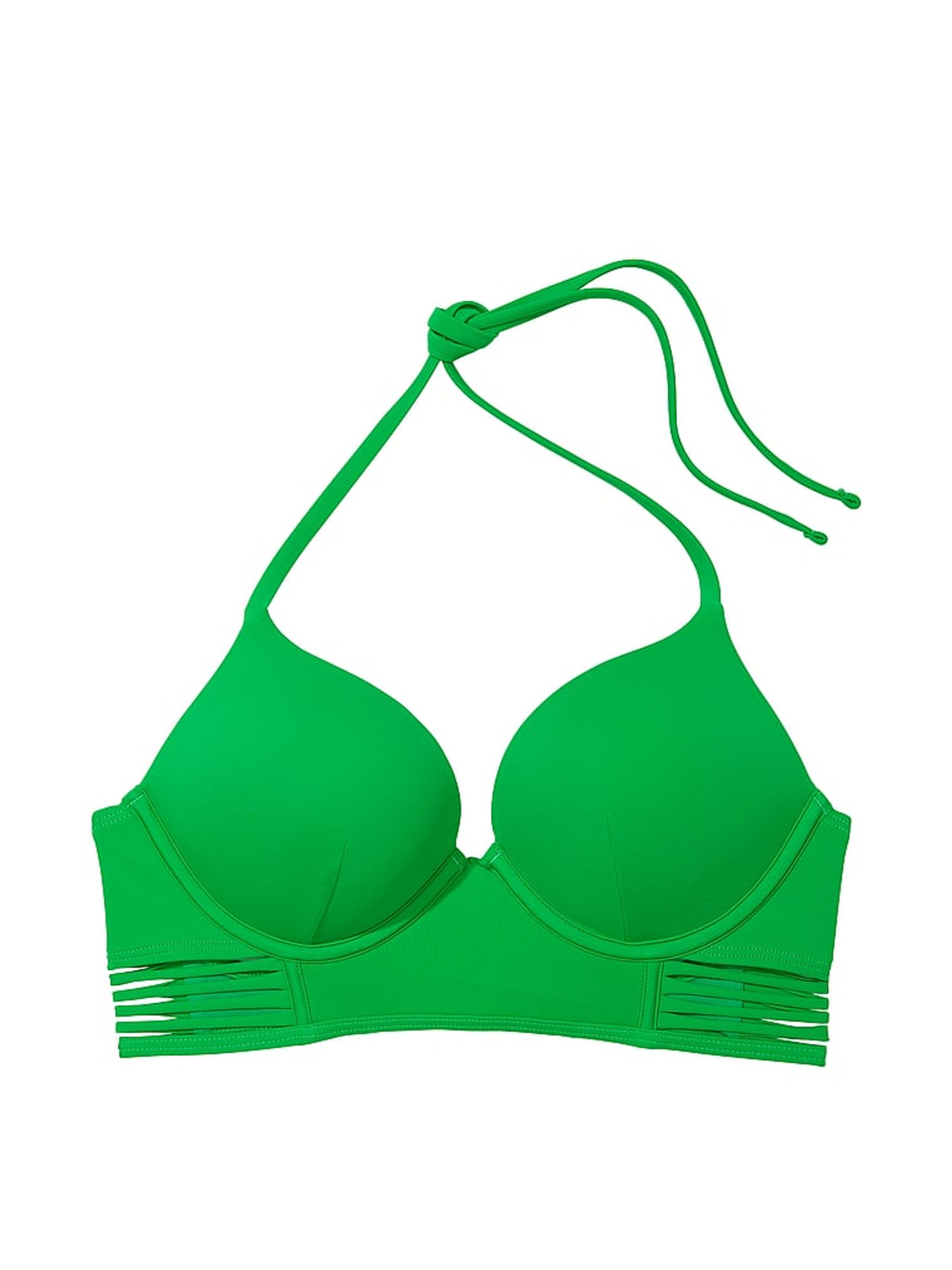 Island Jade Green Add 2 Cups Push Up Archive Swim Bikini Top Victoria s Secret UK