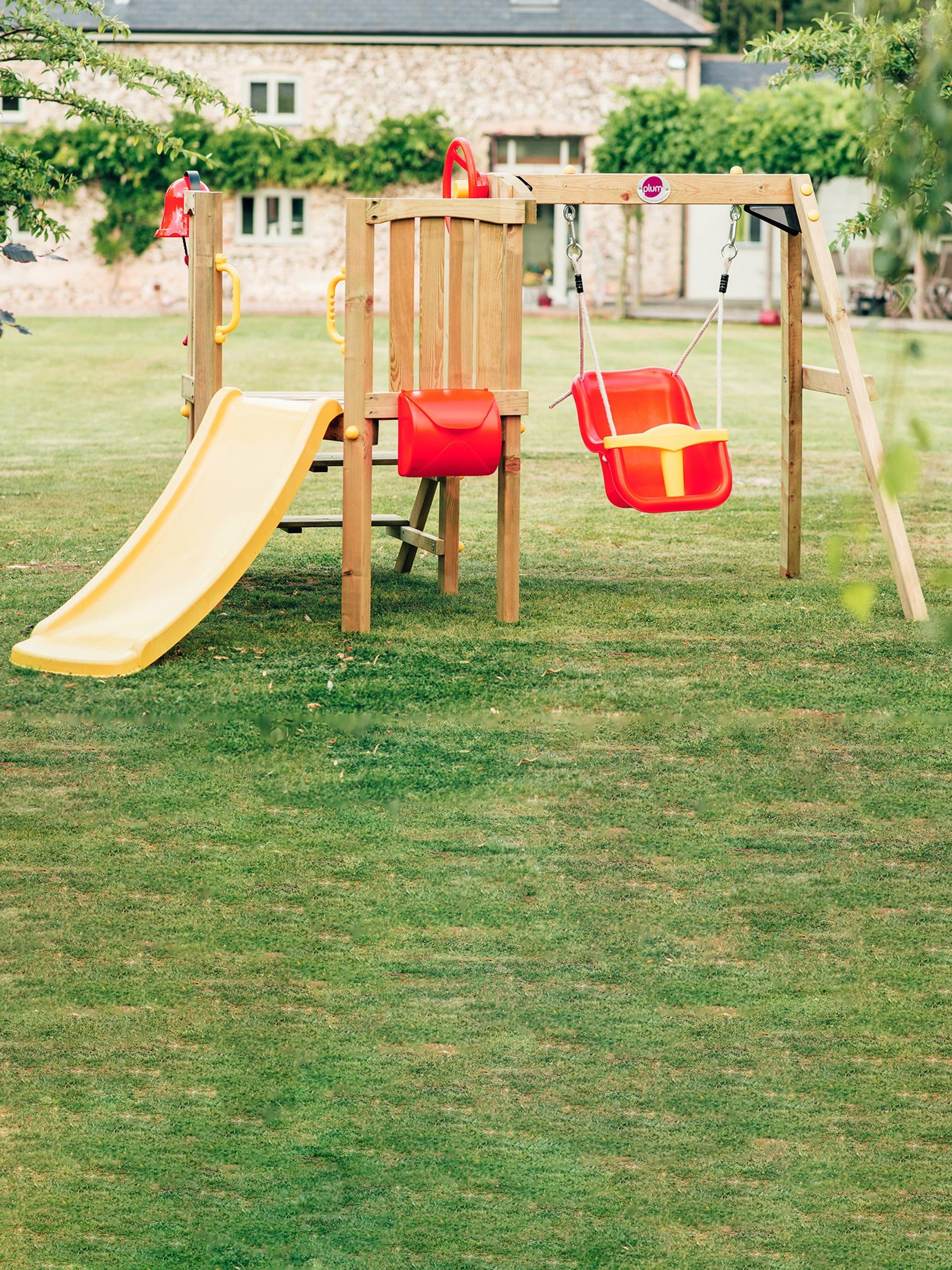 Plum Toddlers Tower Wooden Climbing Frame