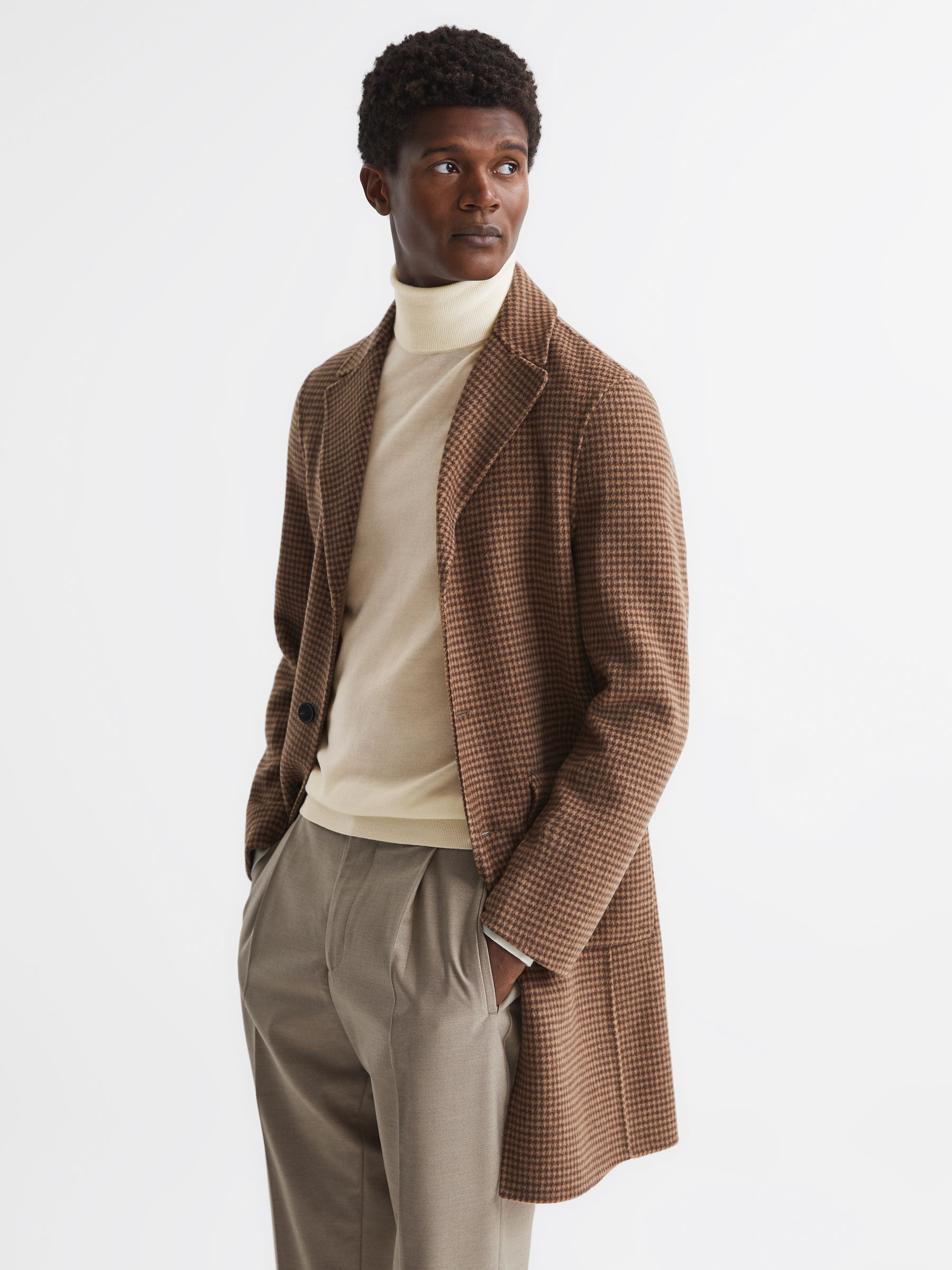 Slim fit roll neck hot sale