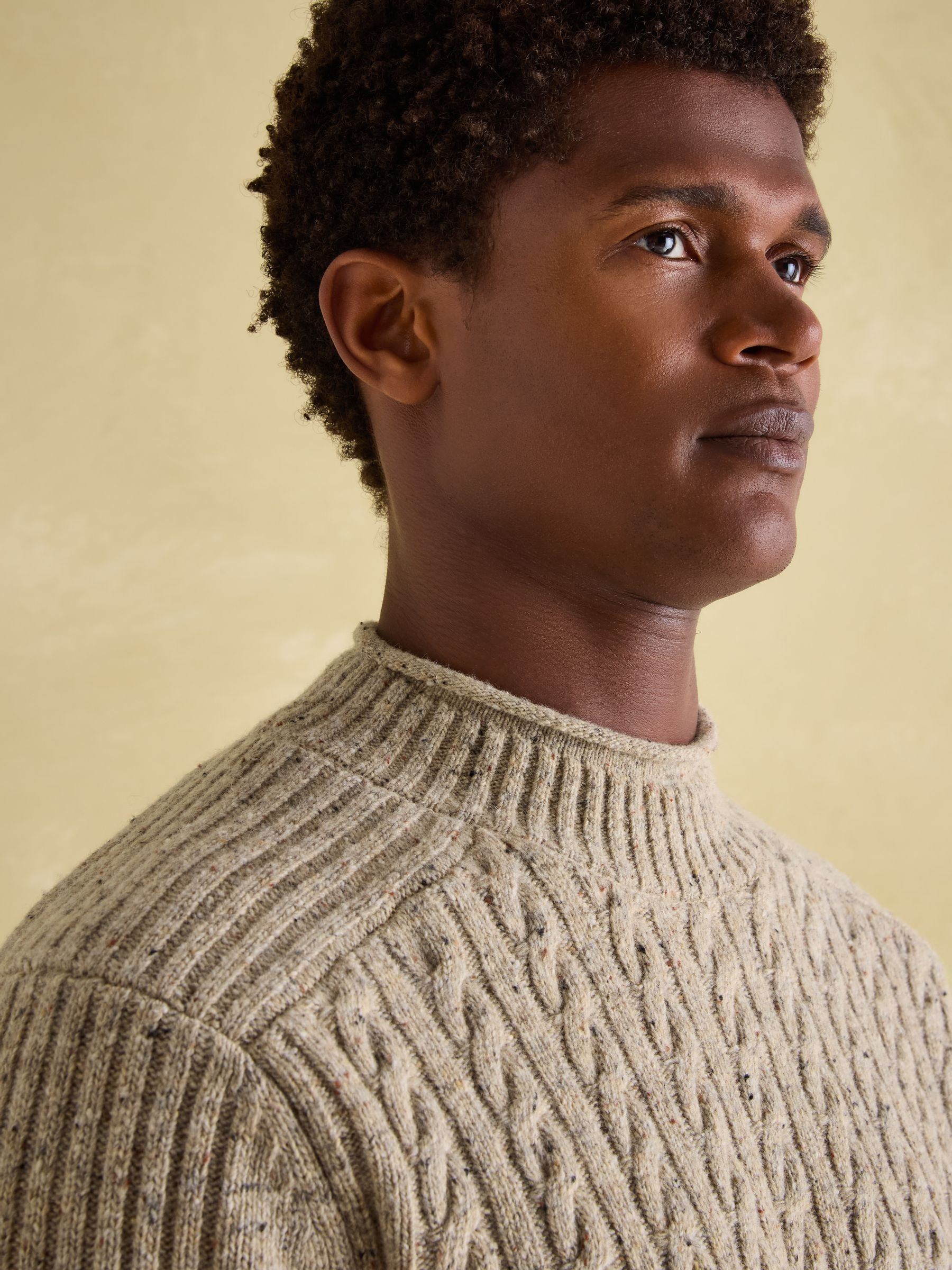 Cream wool jumper best sale