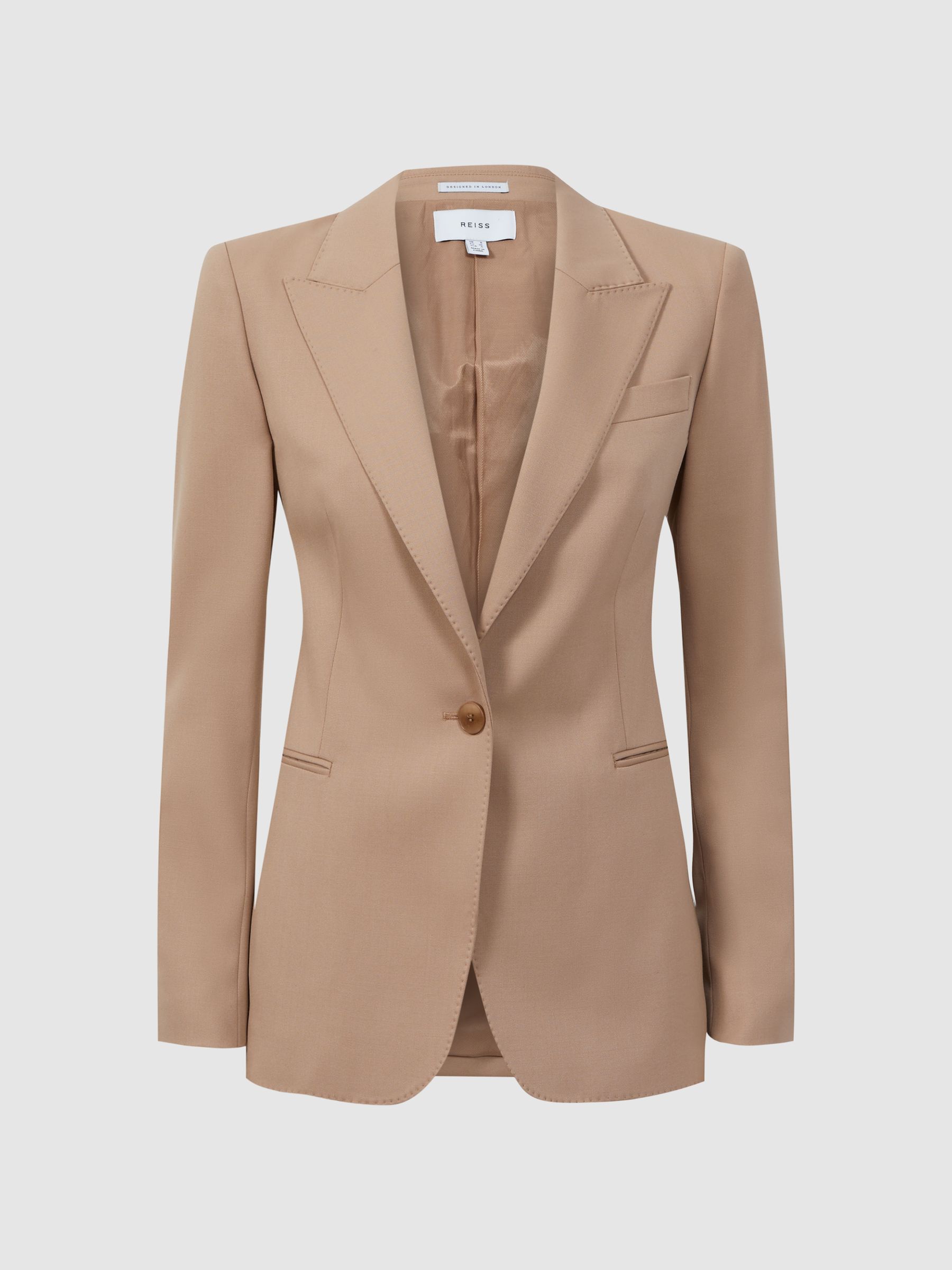 Reiss camel blazer deals