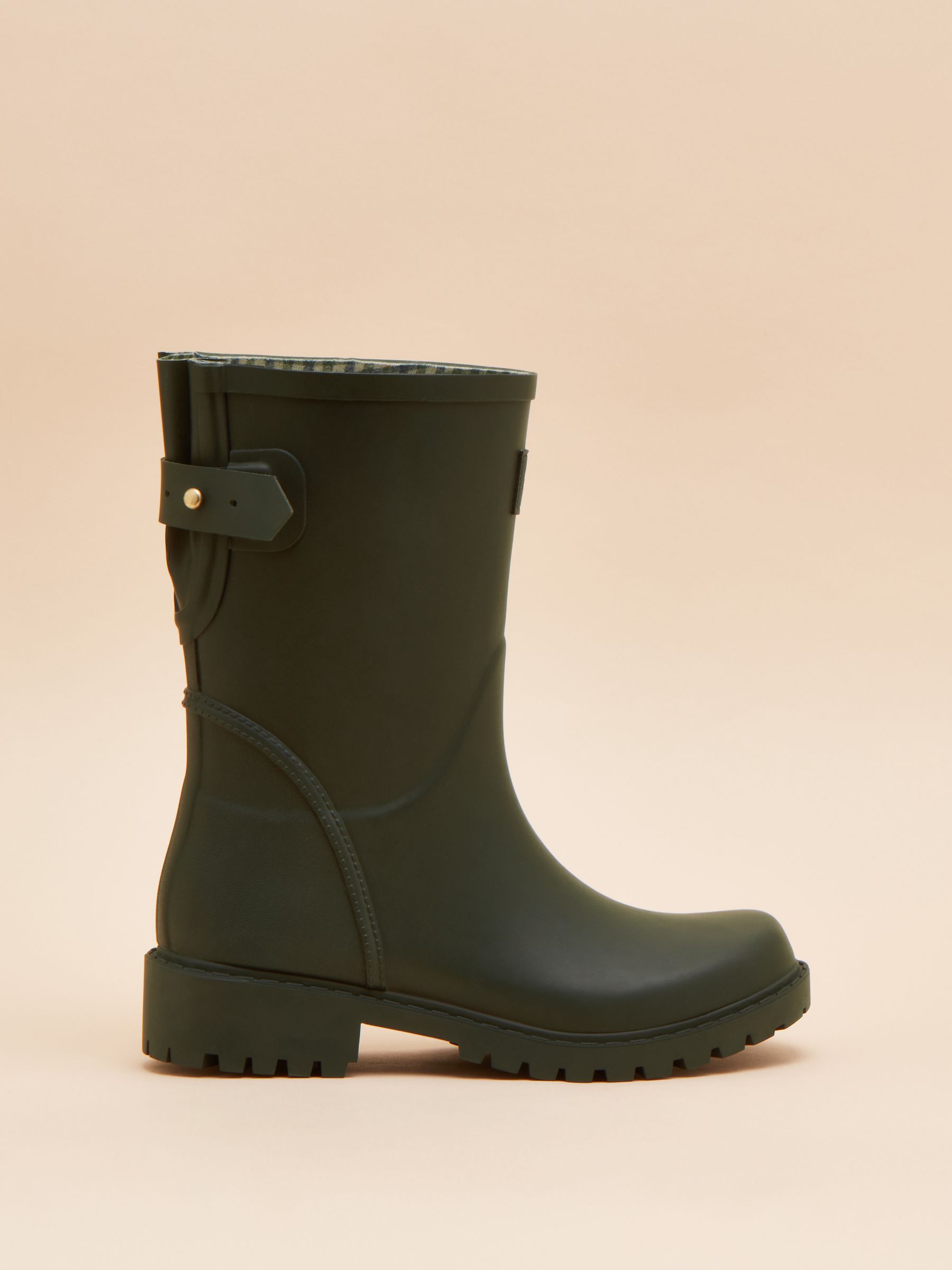 Wistow Green Adjustable Mid Calf Wellies Joules