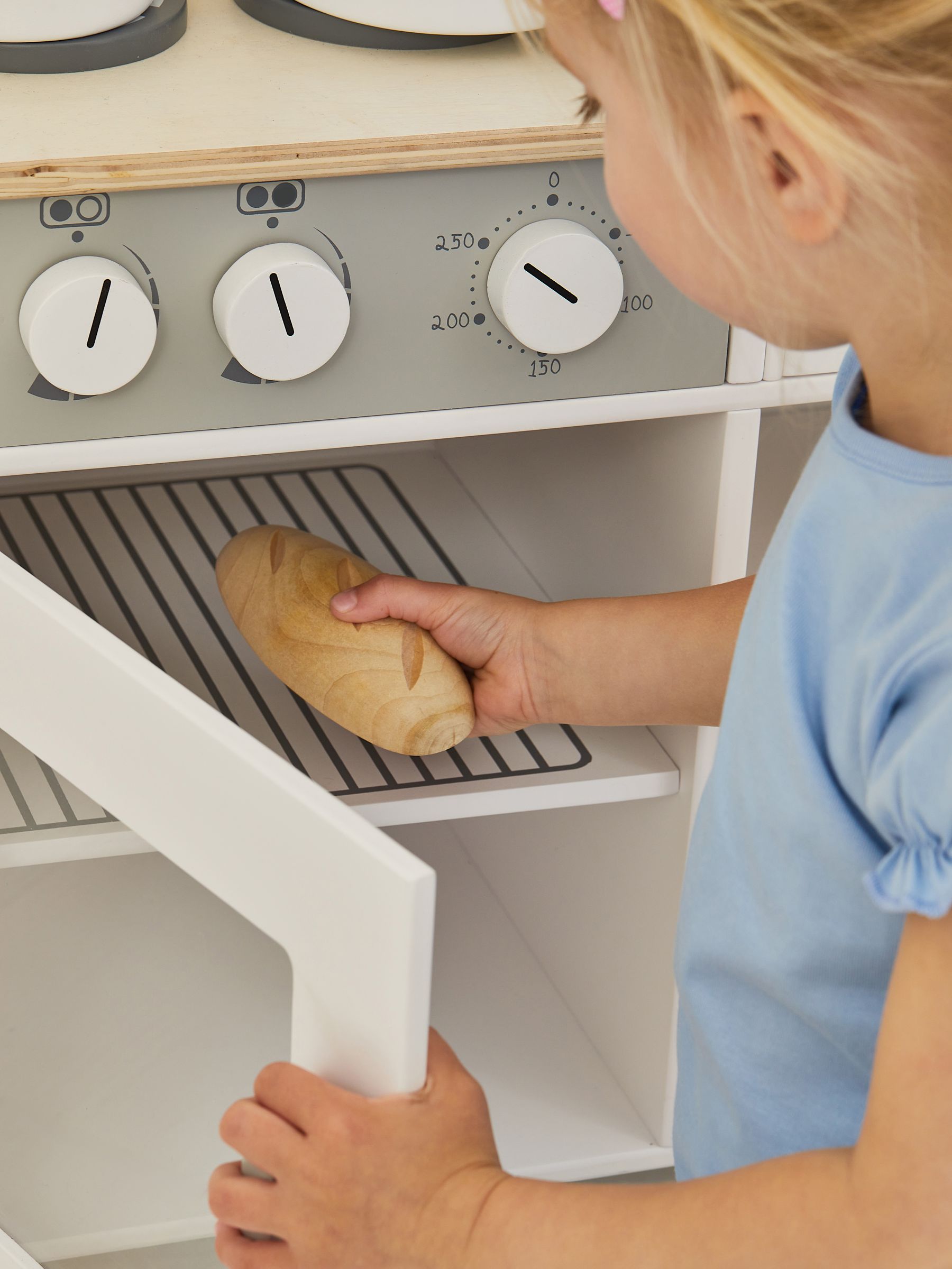 Buy JoJo Maman Bebe White Henley Wooden Play Kitchen from the JoJo Maman Bebe UK online shop