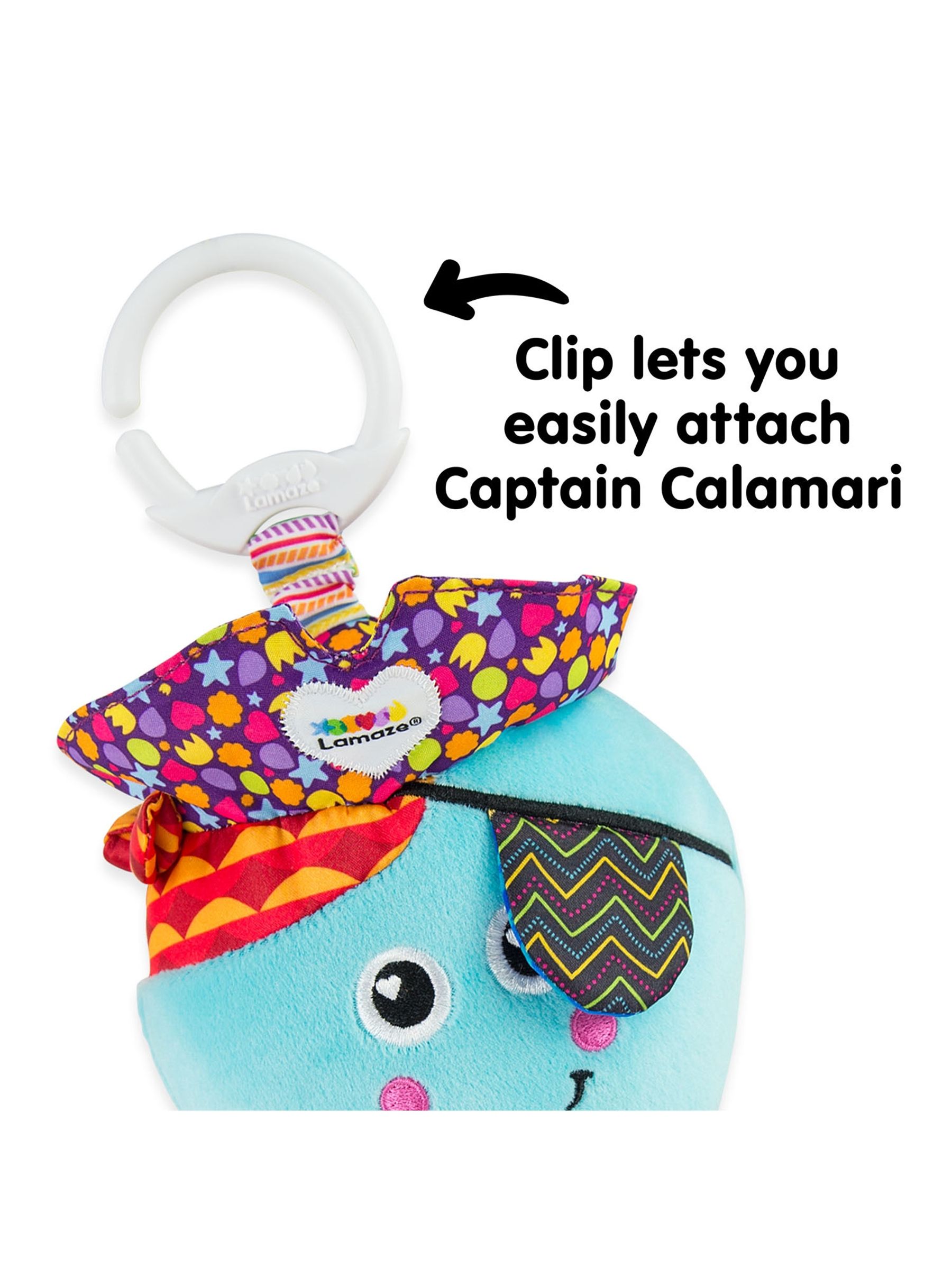 TOMY Lamaze Octopus Hanging Toy JoJo Maman Bebe