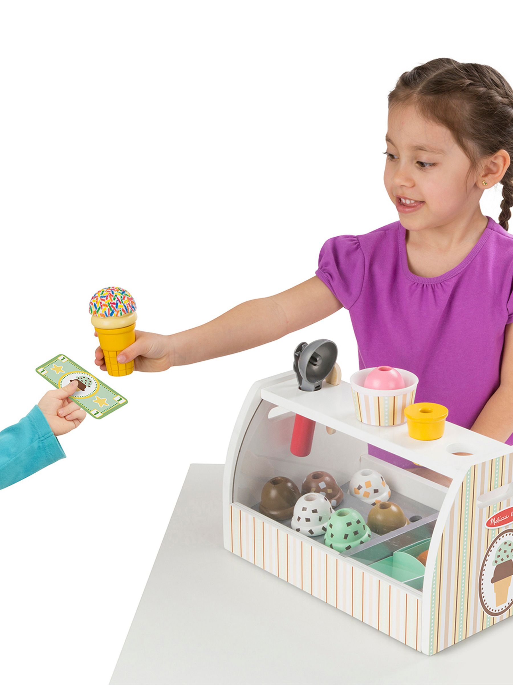 Melissa and doug magnetic ice cream store
